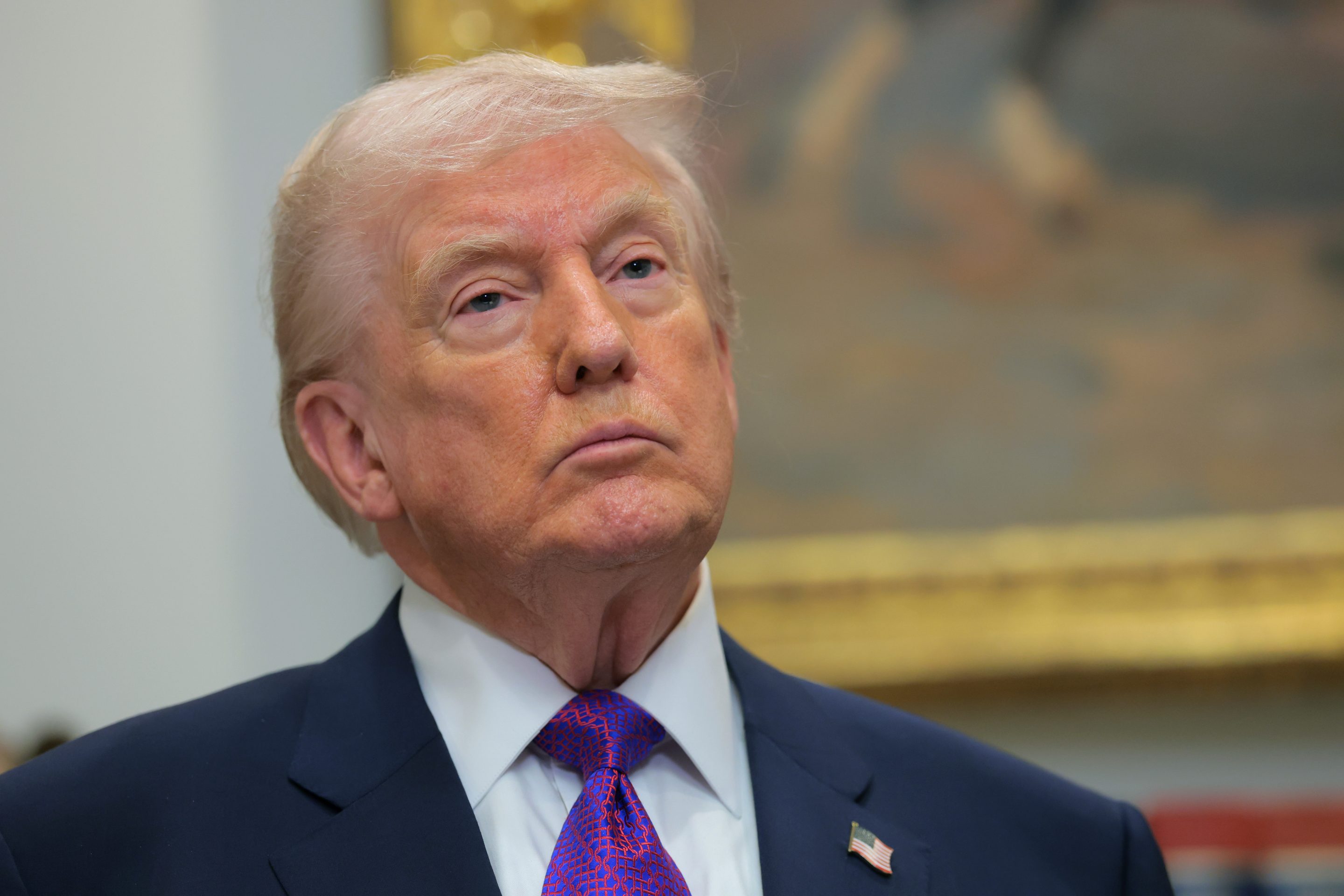 President Donald Trump at the White House on Feb. 12, 2026.