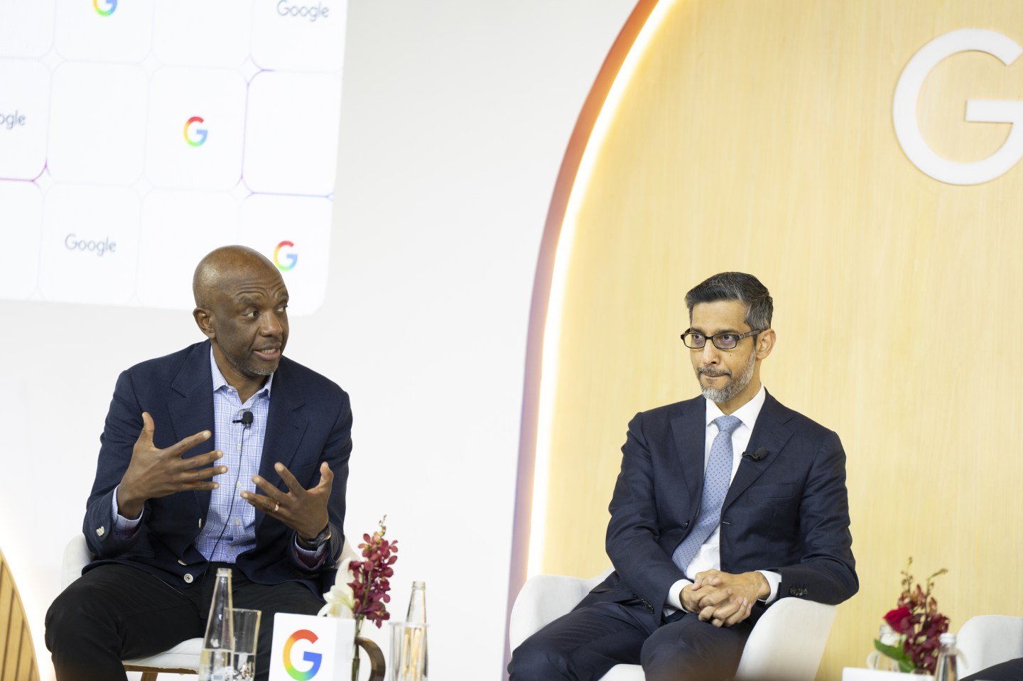Sundar Pichai at the Google Event at the India AI Impact Summit