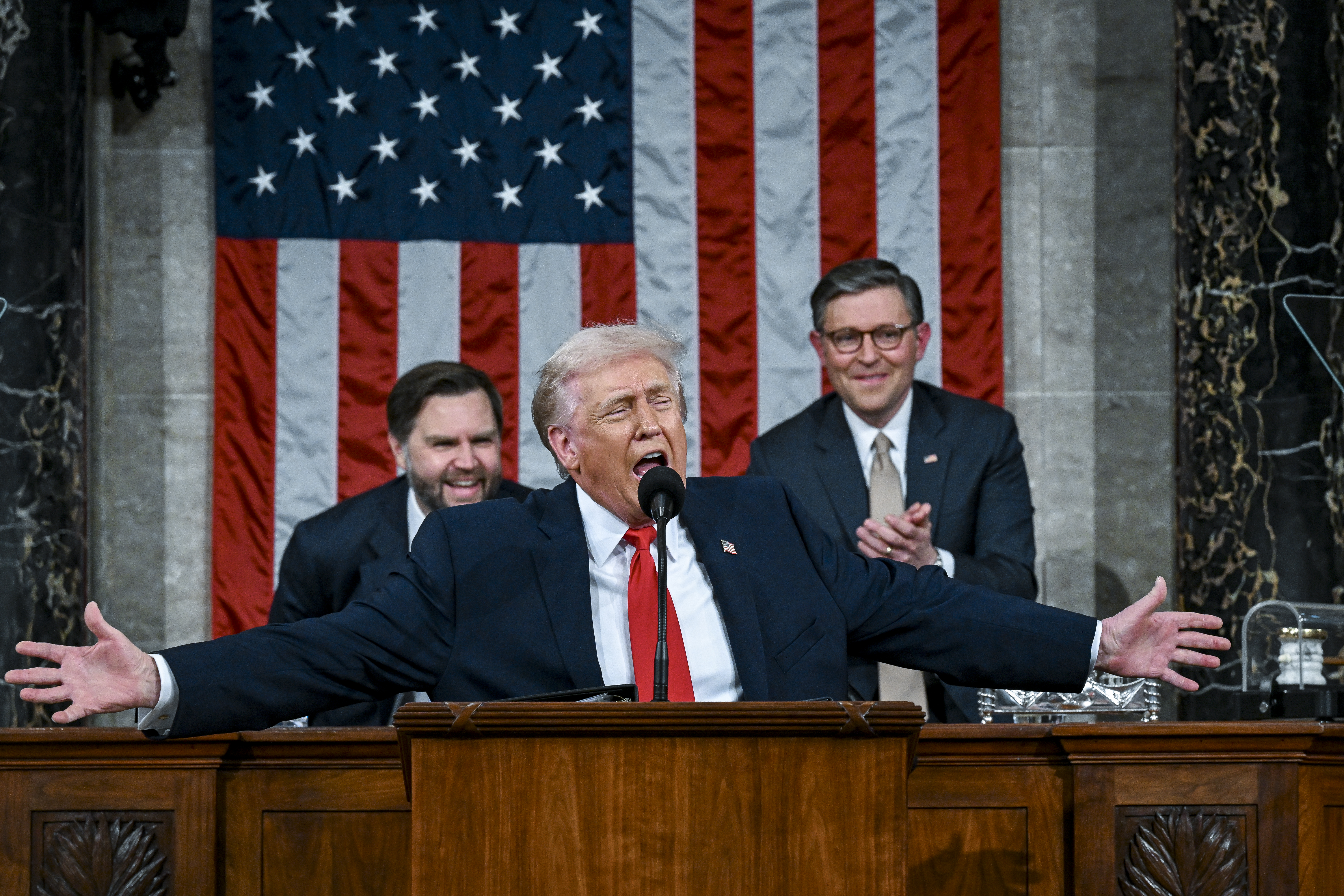 During the State of the Union, Trump announced new Trump Accounts.