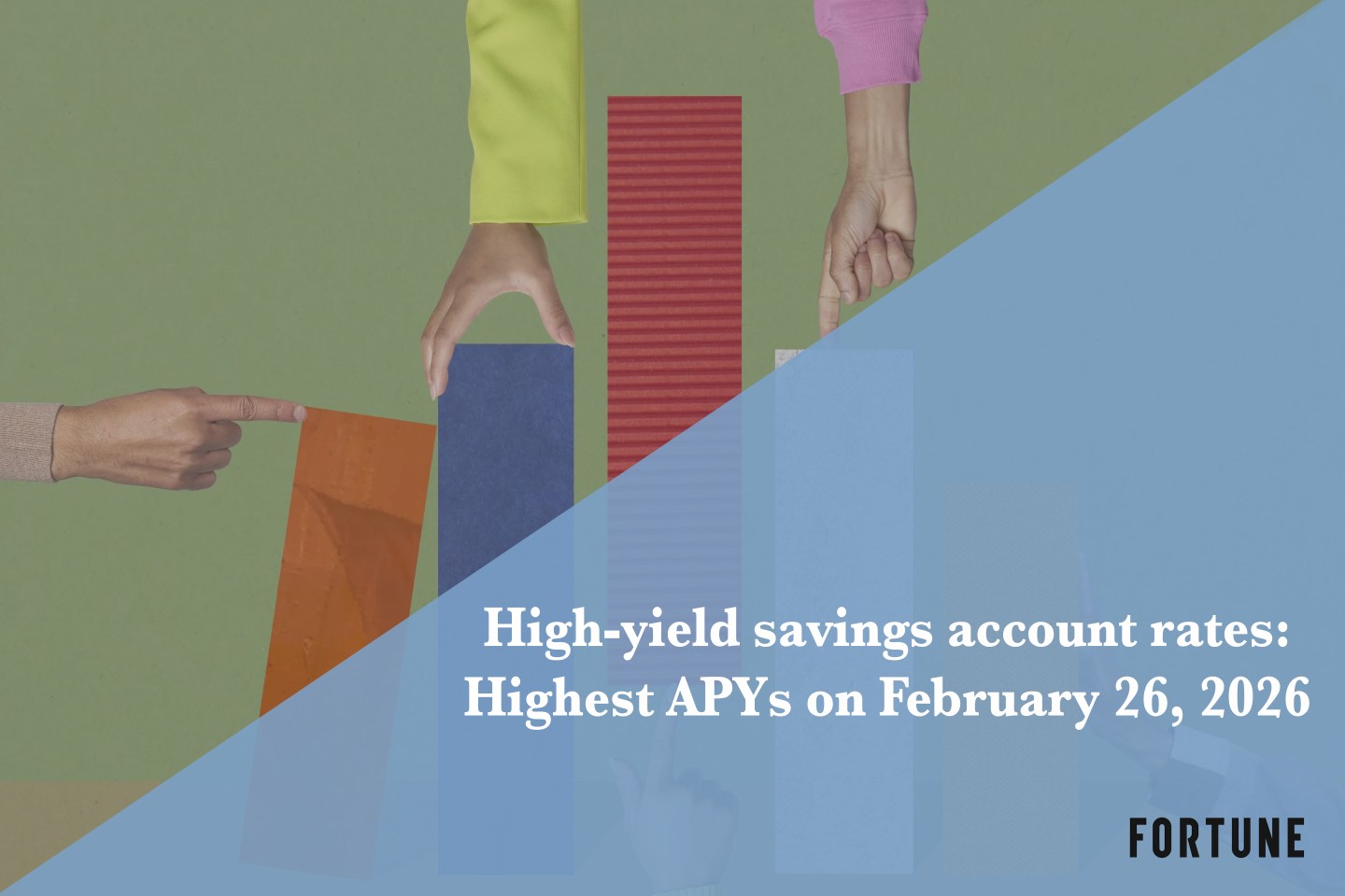 The top high-yield savings rates: Up to 5.00% on Feb. 26, 2026