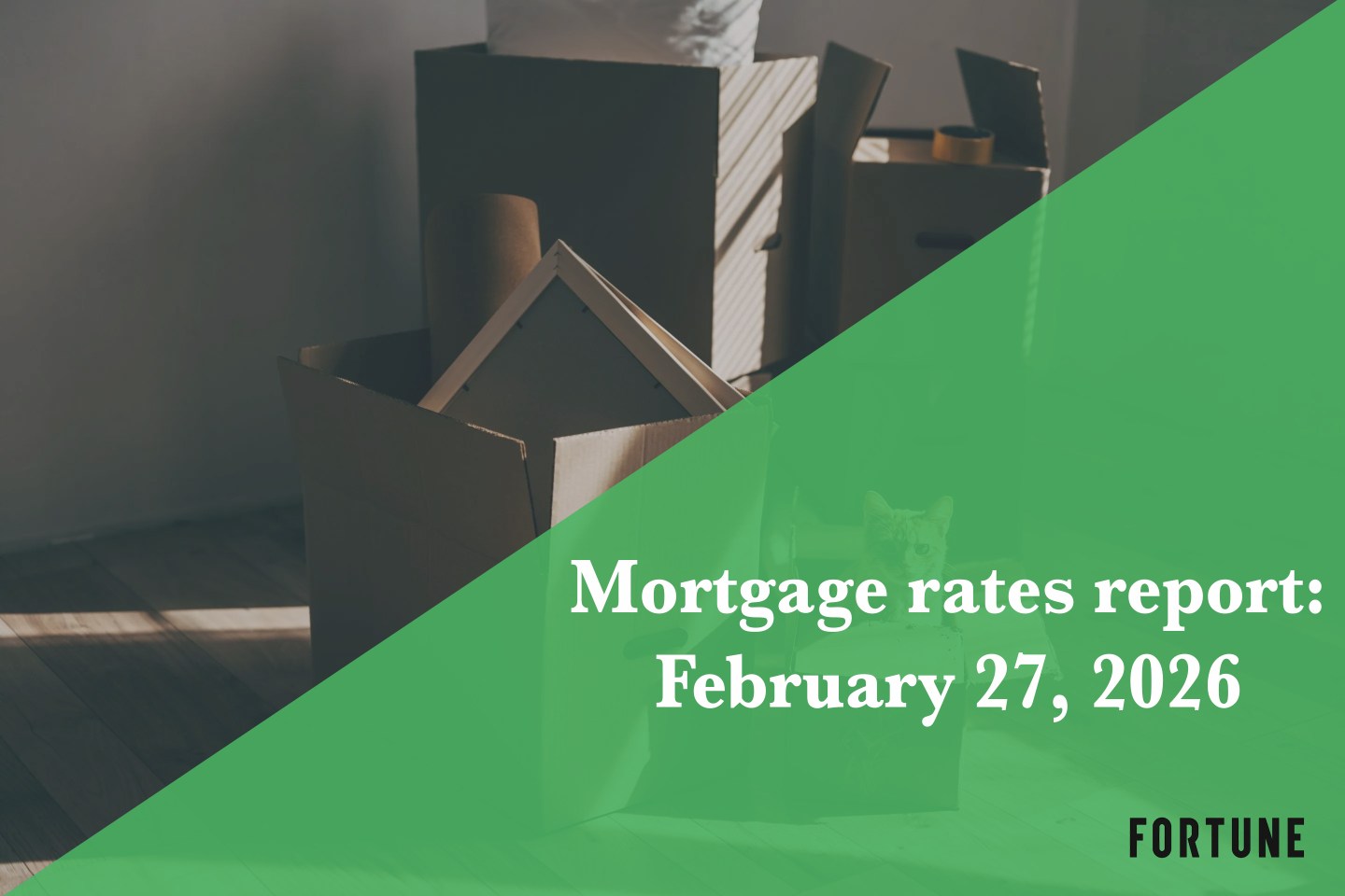Mortgage rates, Feb. 27, 2026
