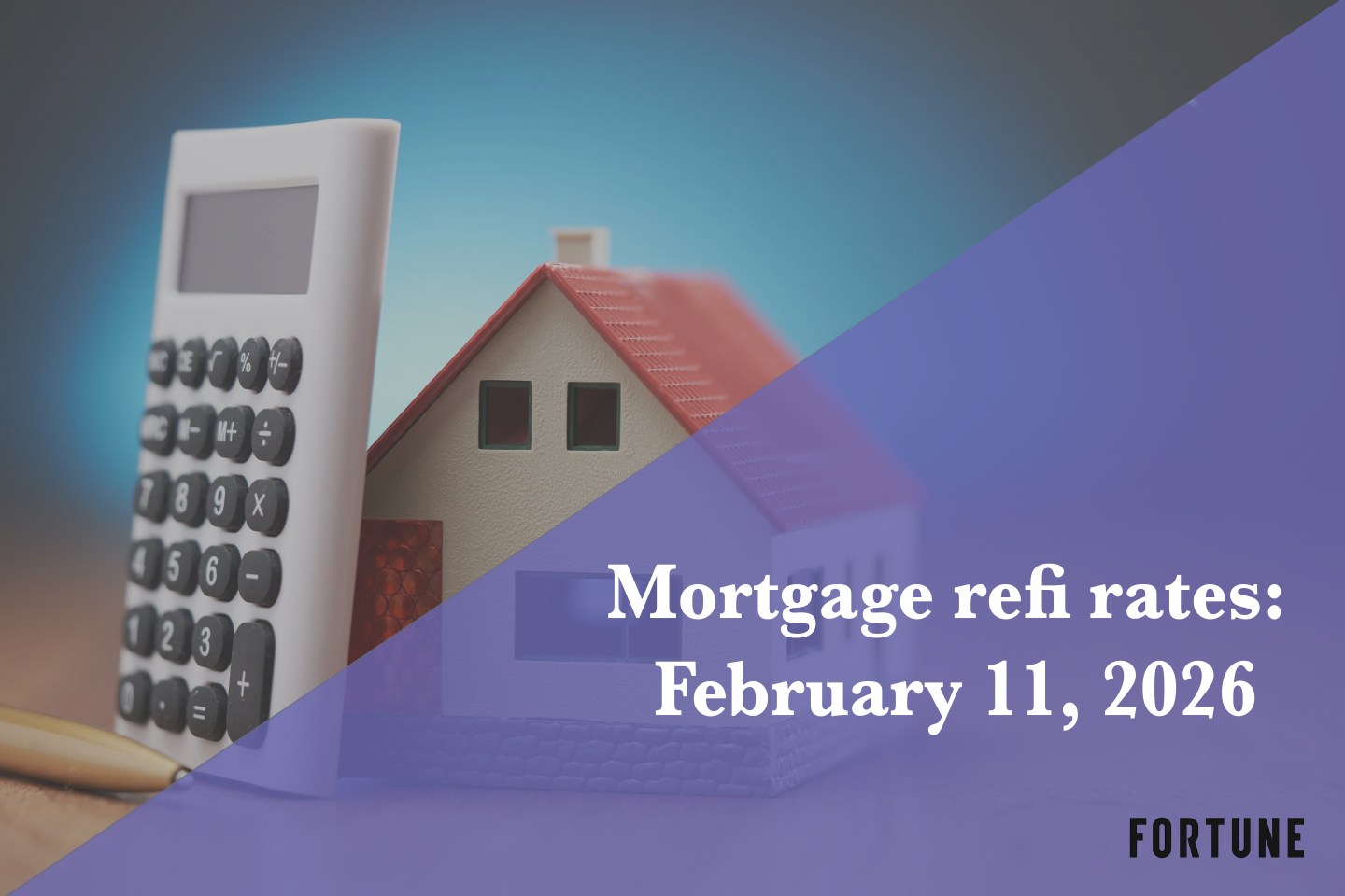 Current refi mortgage rates report for Feb. 11, 2026