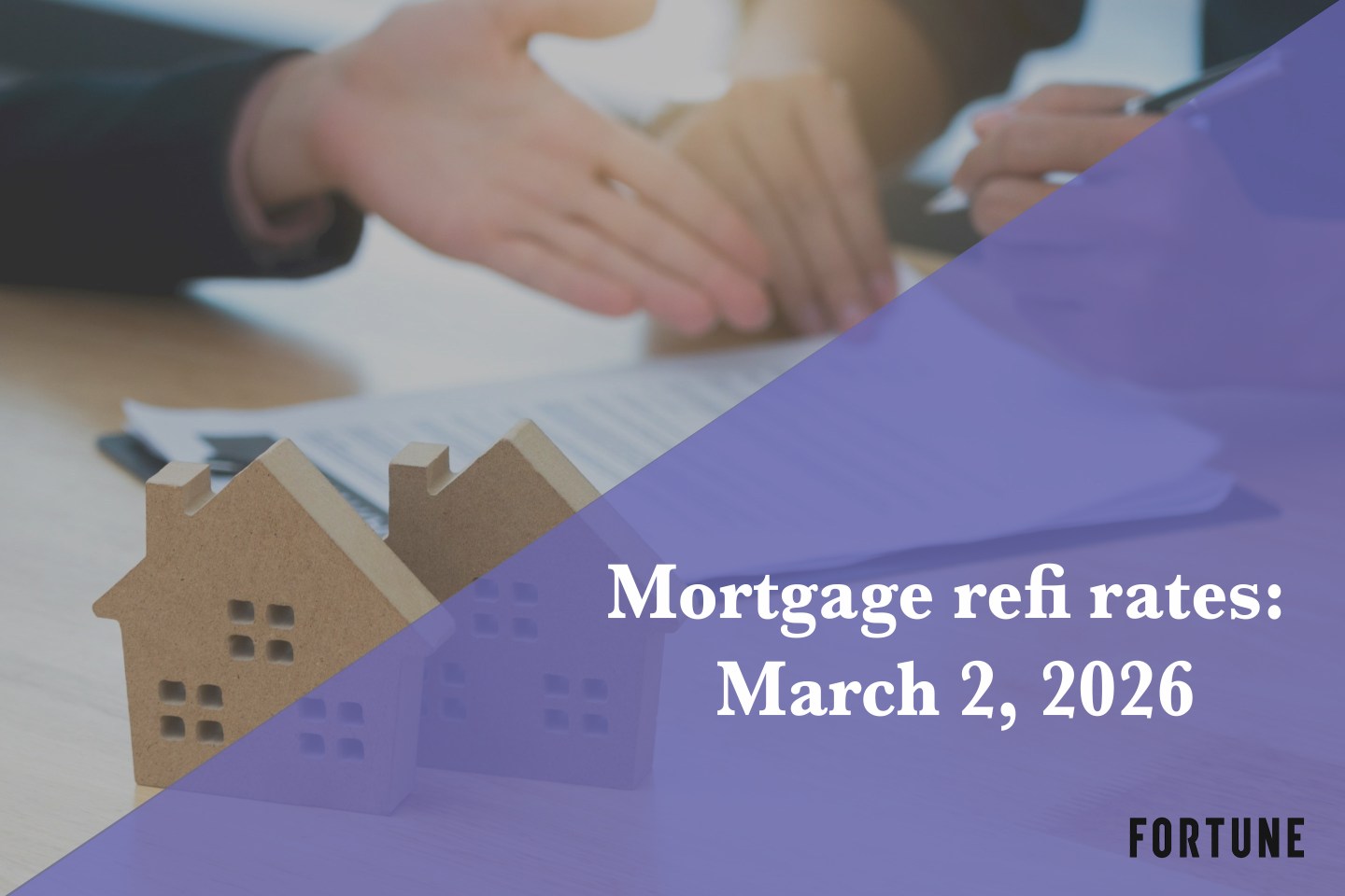 Current refi mortgage rates report for March 2, 2026
