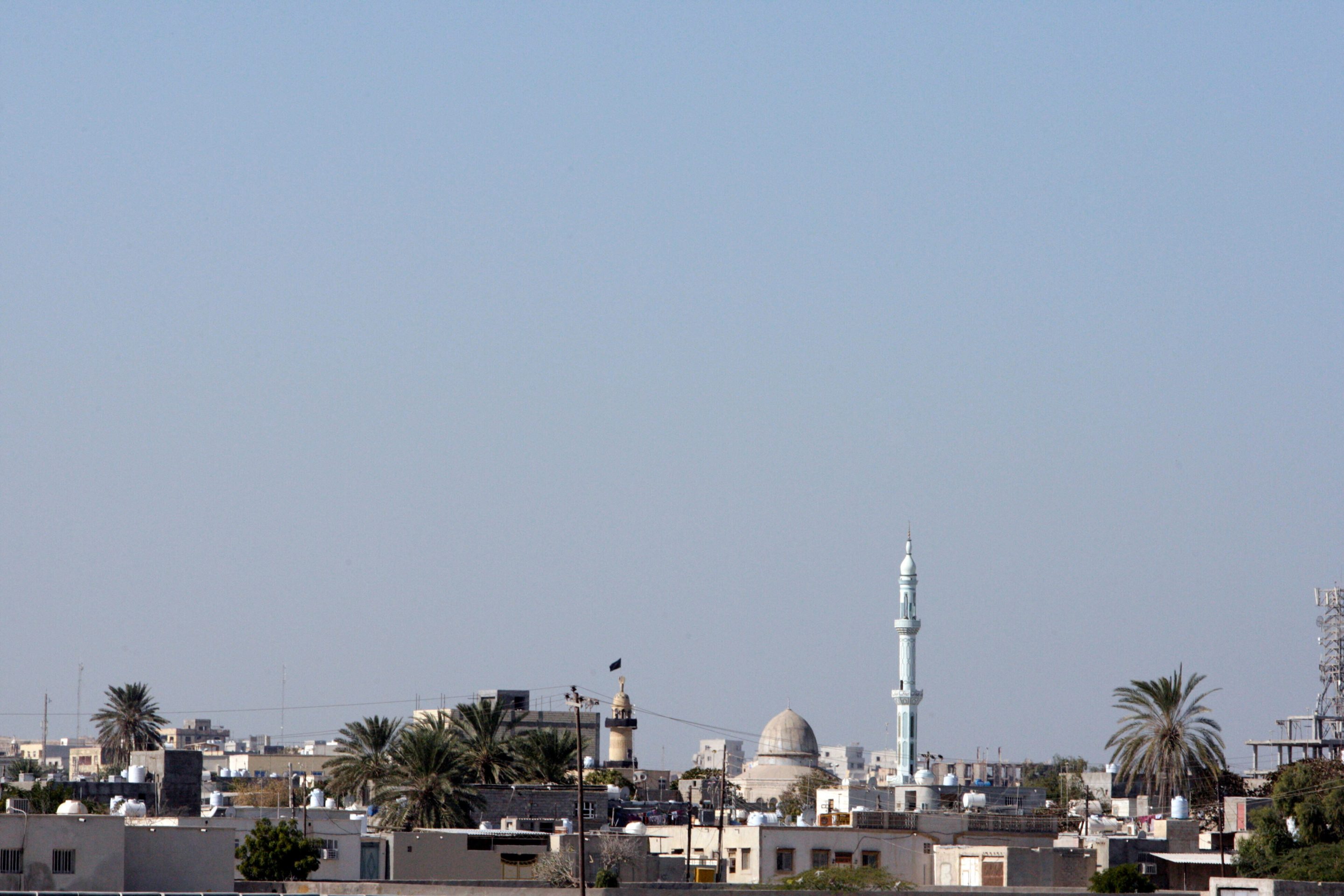 A view of the island of Qeshm, which oversees the strategic waterway of the Strait of Hormuz, Iran, on Dec. 24, 2011.
