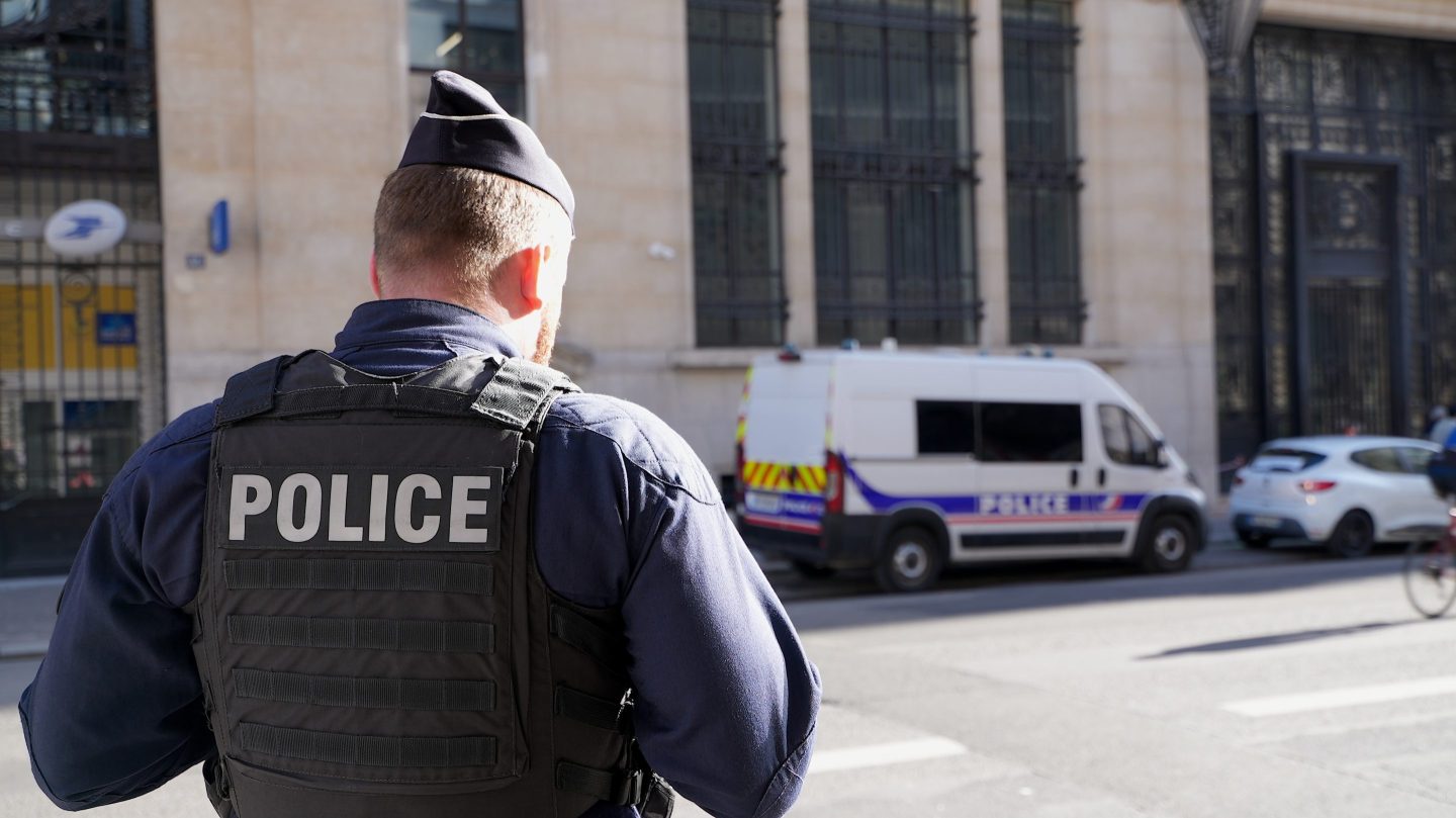 French authorities open terrorism probe after police thwart a suspected bombing outside a Bank of America building in Paris