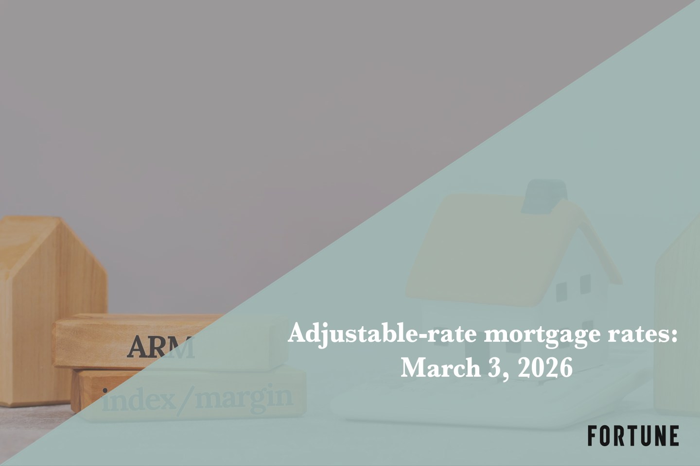 Current ARM mortgage rates report for March 3, 2026