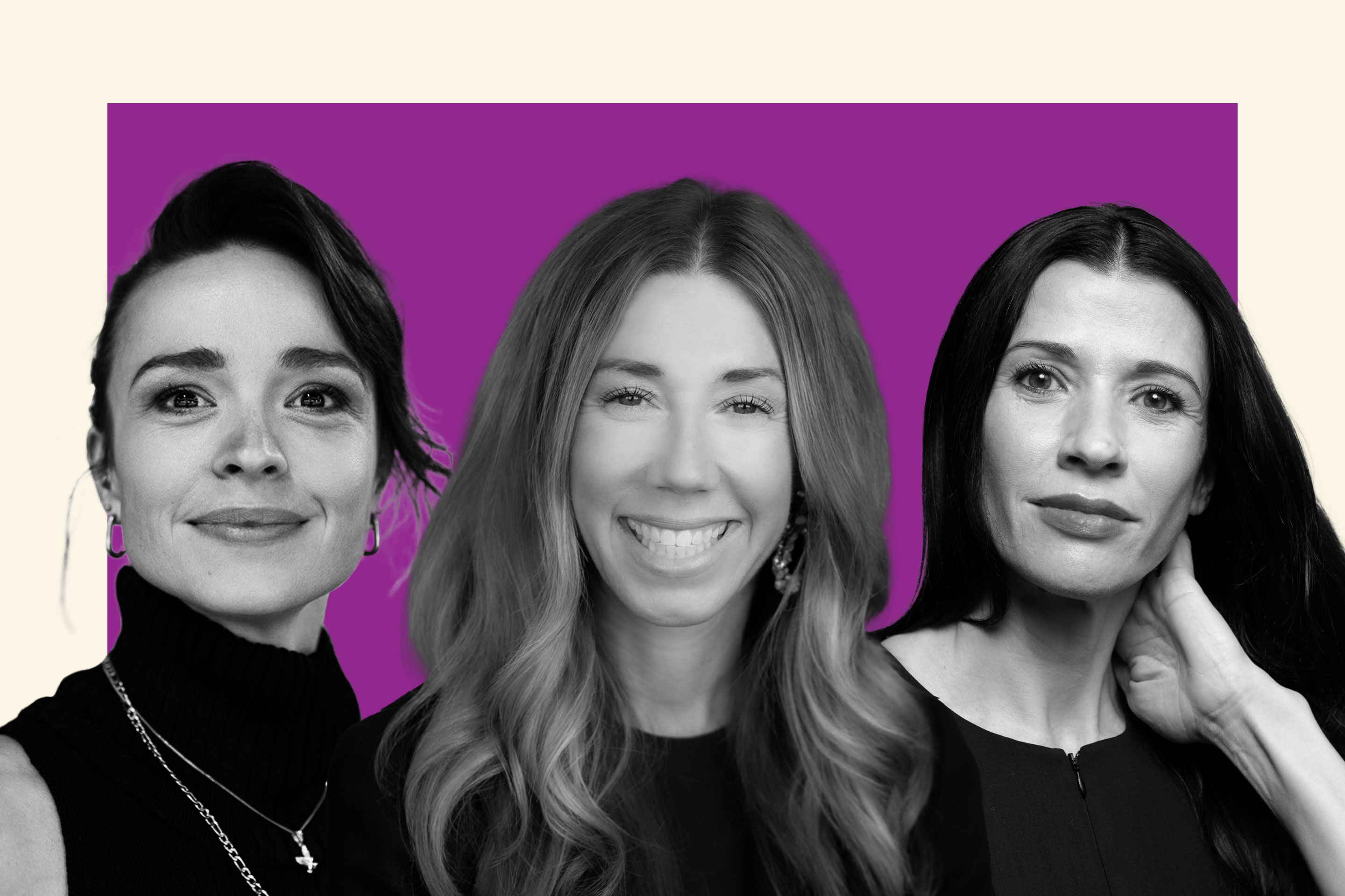 From left: Laura Weis of WPP; Sara Morales of Cisco; and Maria Colacurcio of Syndio.