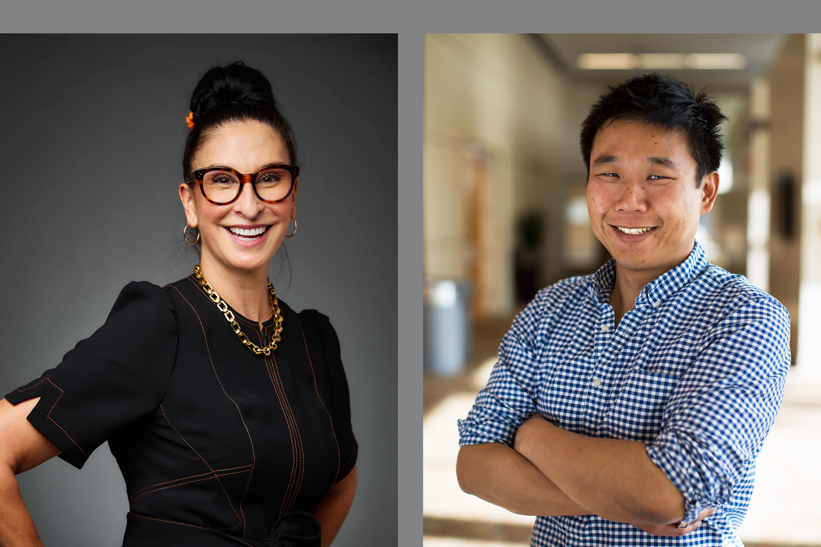 Niki Armstrong, chief administrative and legal officer (left), and Robert. Lee, chief technology and growth officer, both at Everpure.
