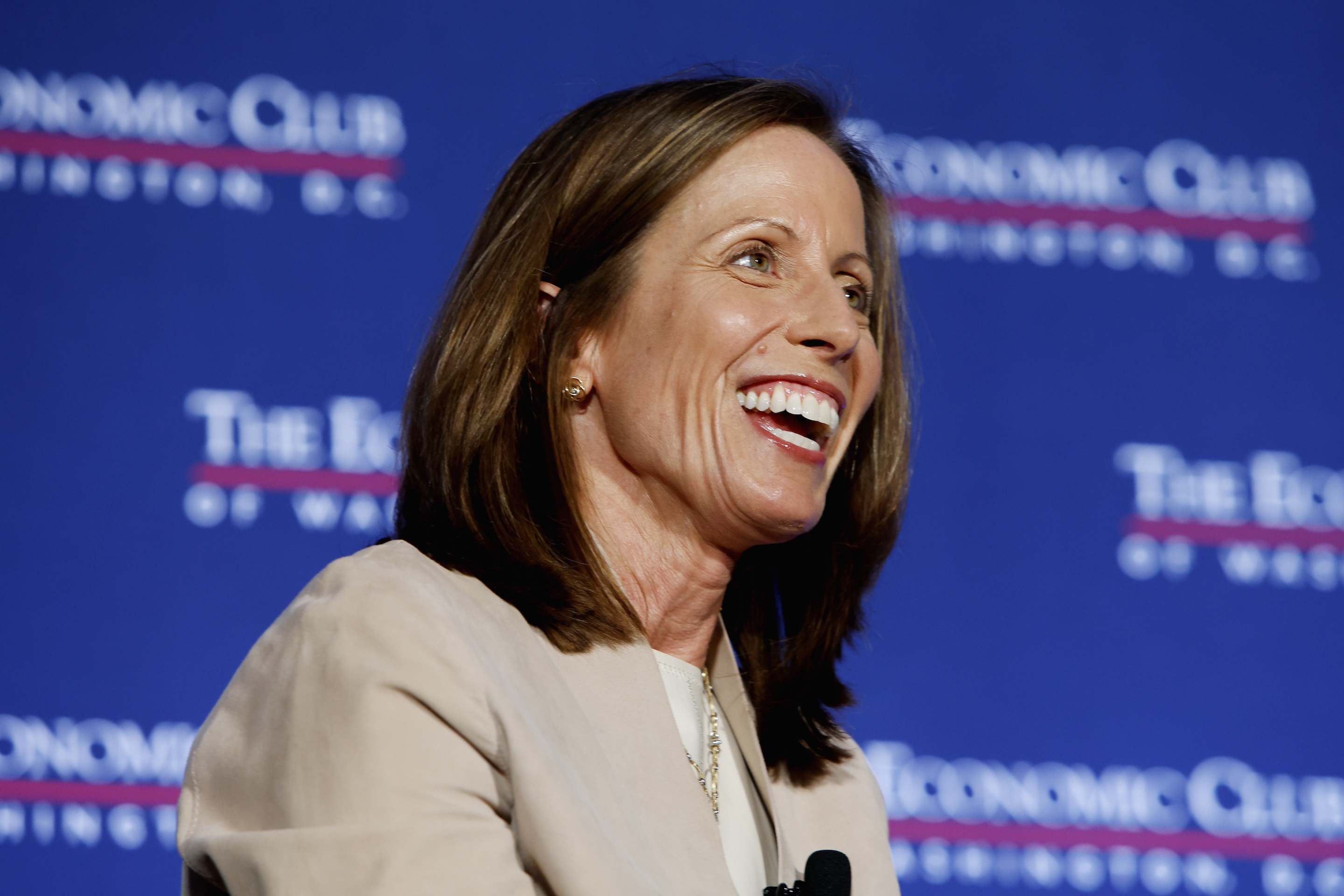 Nasdaq CEO Adena Friedman at the Economic Club of Washington, D.C., dinner on March 11, 2026.