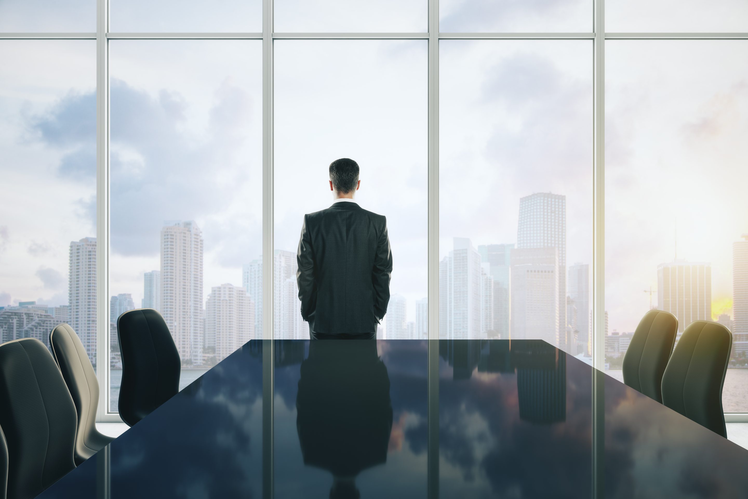 CEOs are facing 'imminent existential threats' that have little to do with actual war.