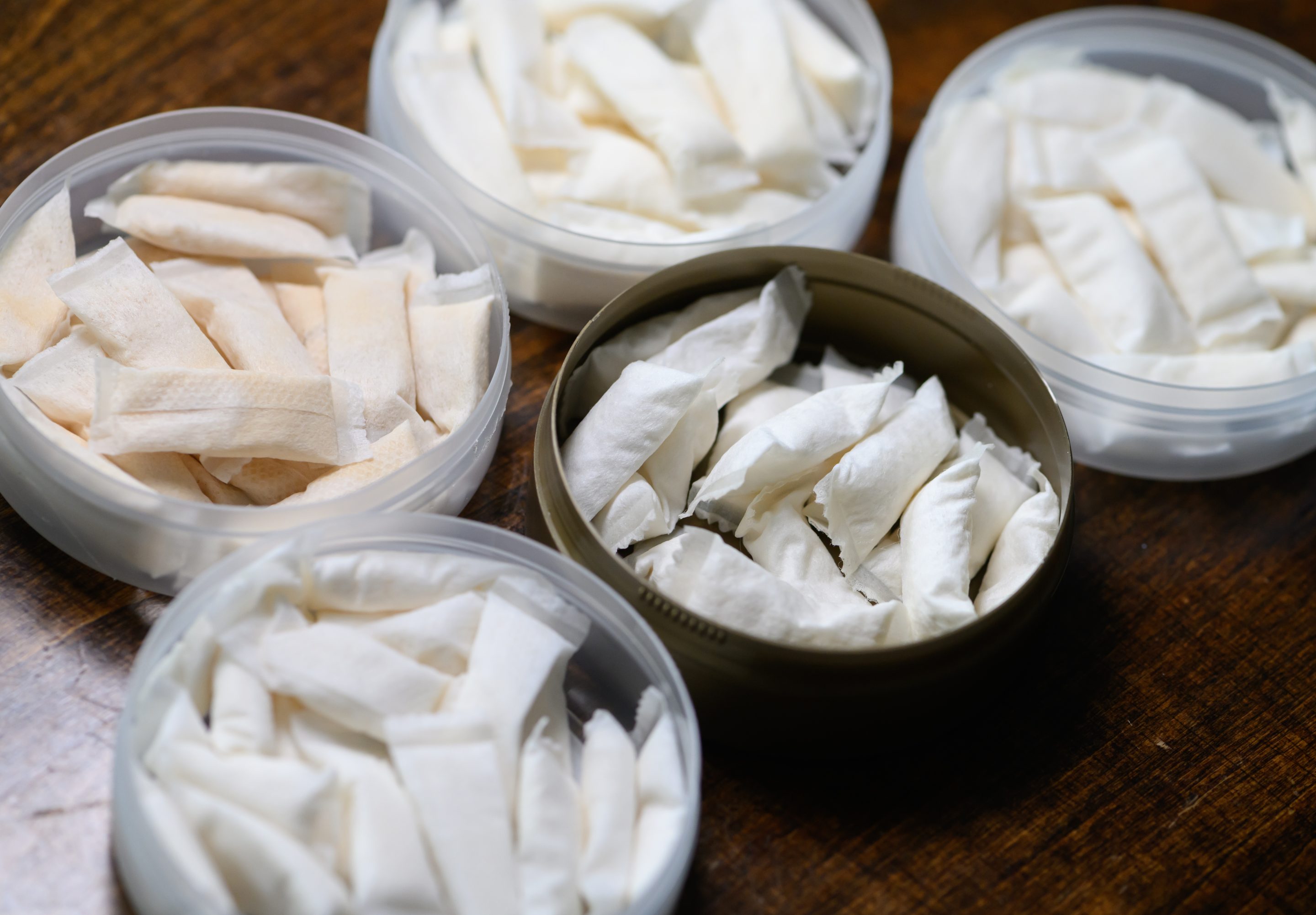 Tech companies are stocking nicotine pouches to increase worker productivity.
