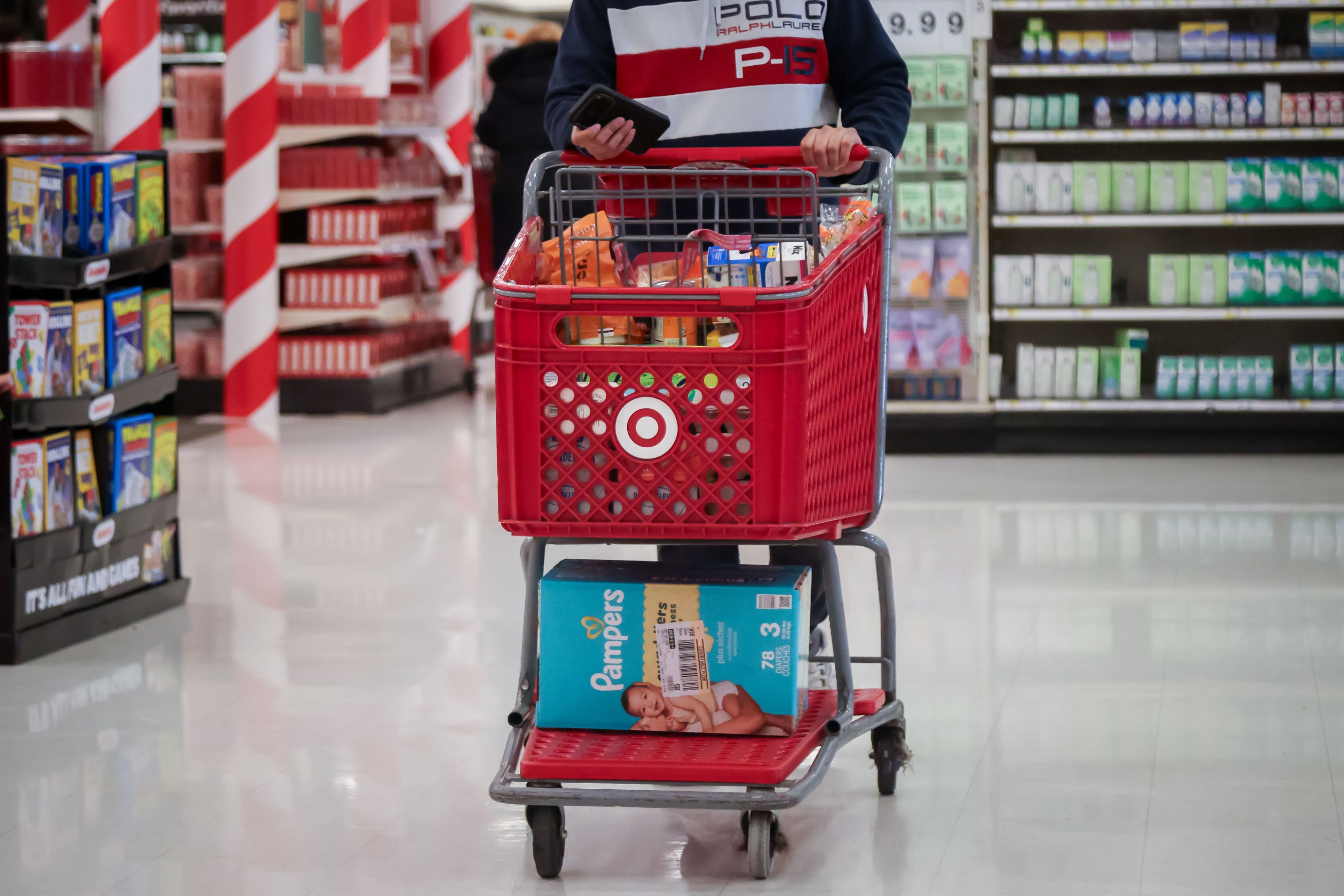 Target will invest more in baby items and groceries.