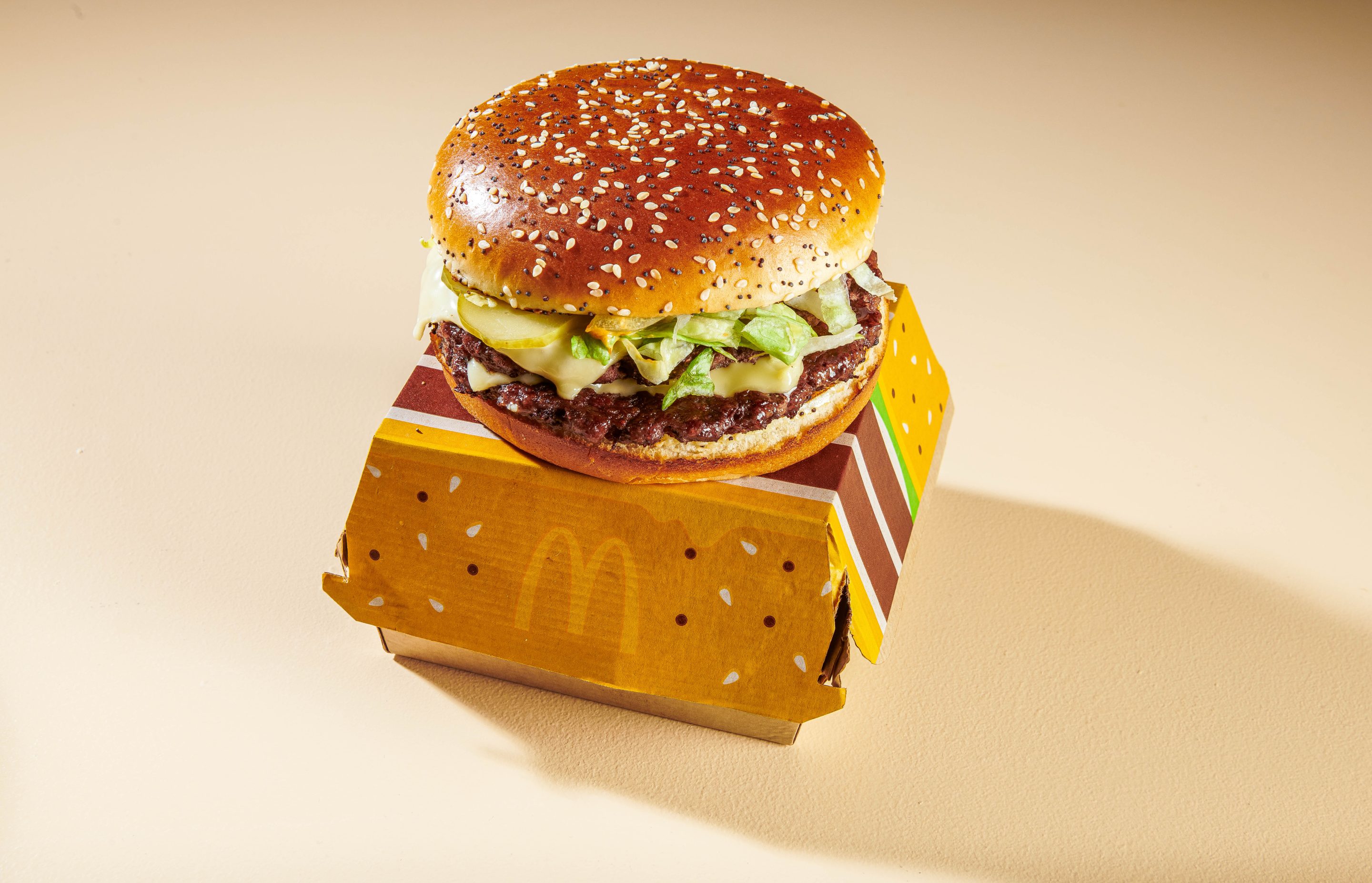 McDonald’s just launched its “Big Arch” burger in the U.S.