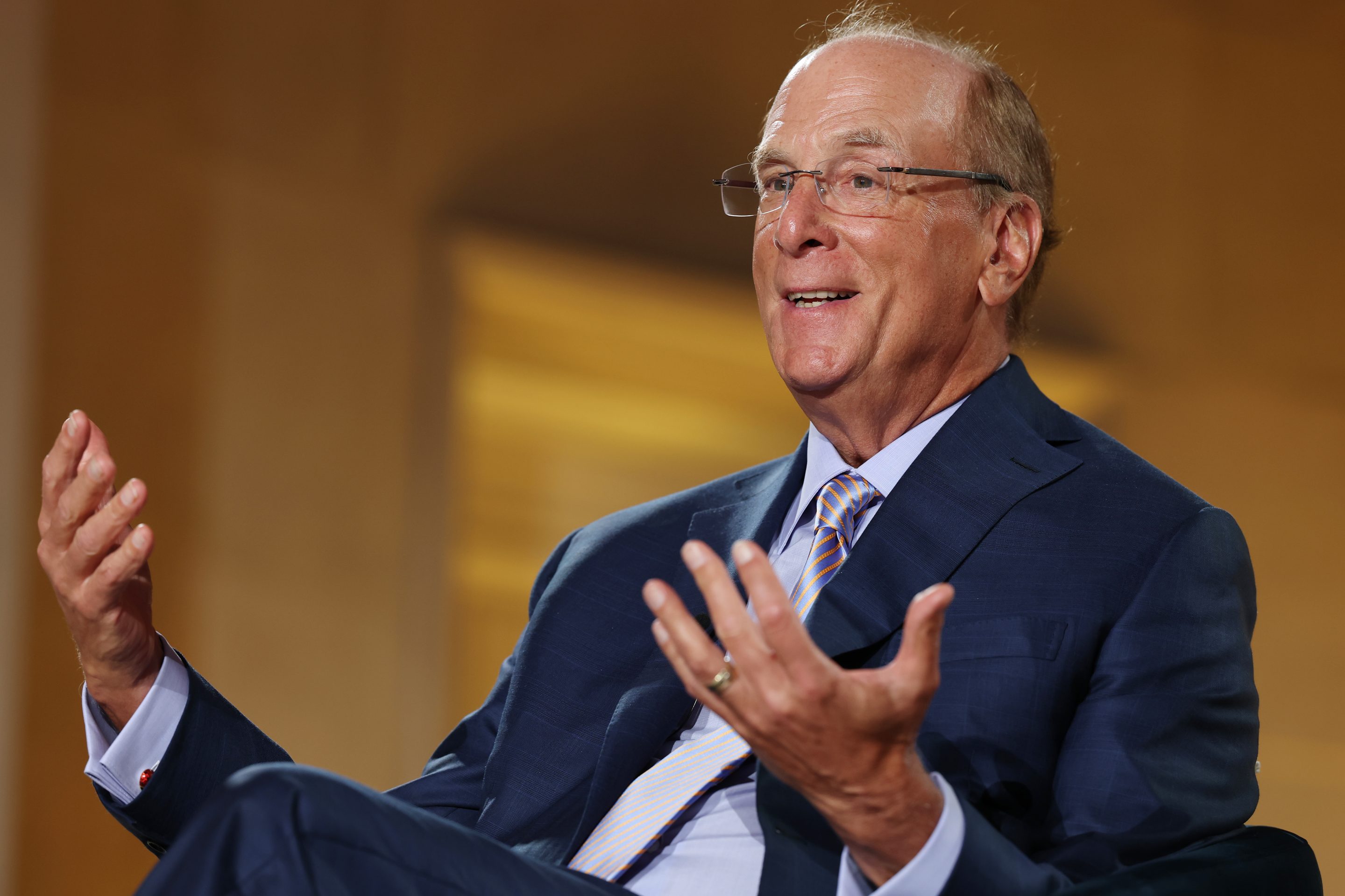 BlackRock CEO Larry Fink.