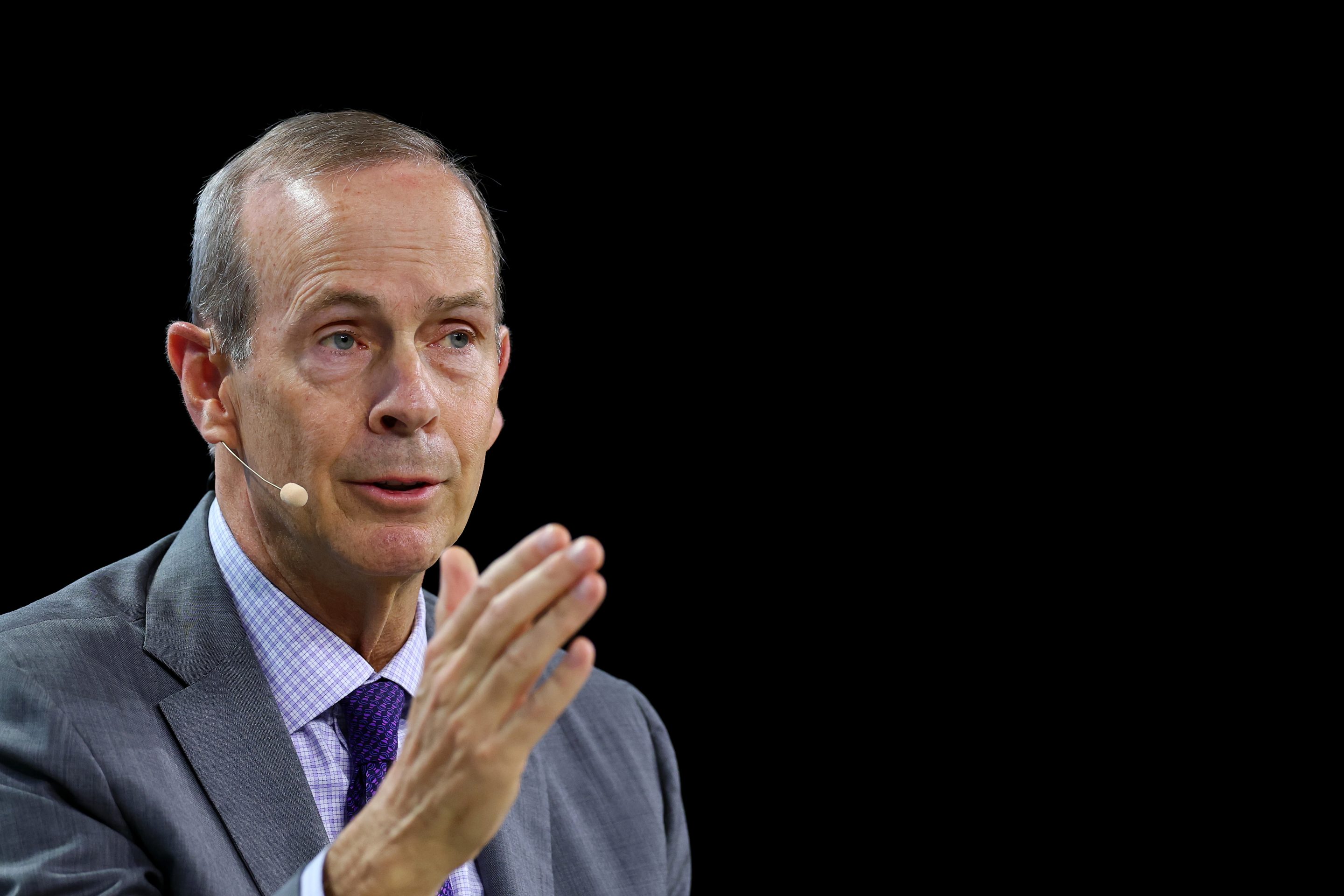 Mike Wirth, chief executive officer of Chevron Corp., at the CERAWeek by S&amp;P Global conference in Houston, Texas, on Monday, March 23, 2026. 