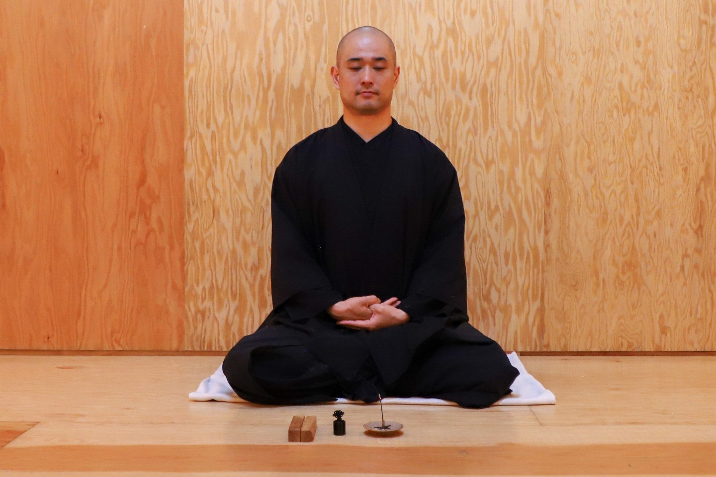 Toryo Ito, the vice abbot of the oldest Zen temple in Kyoto