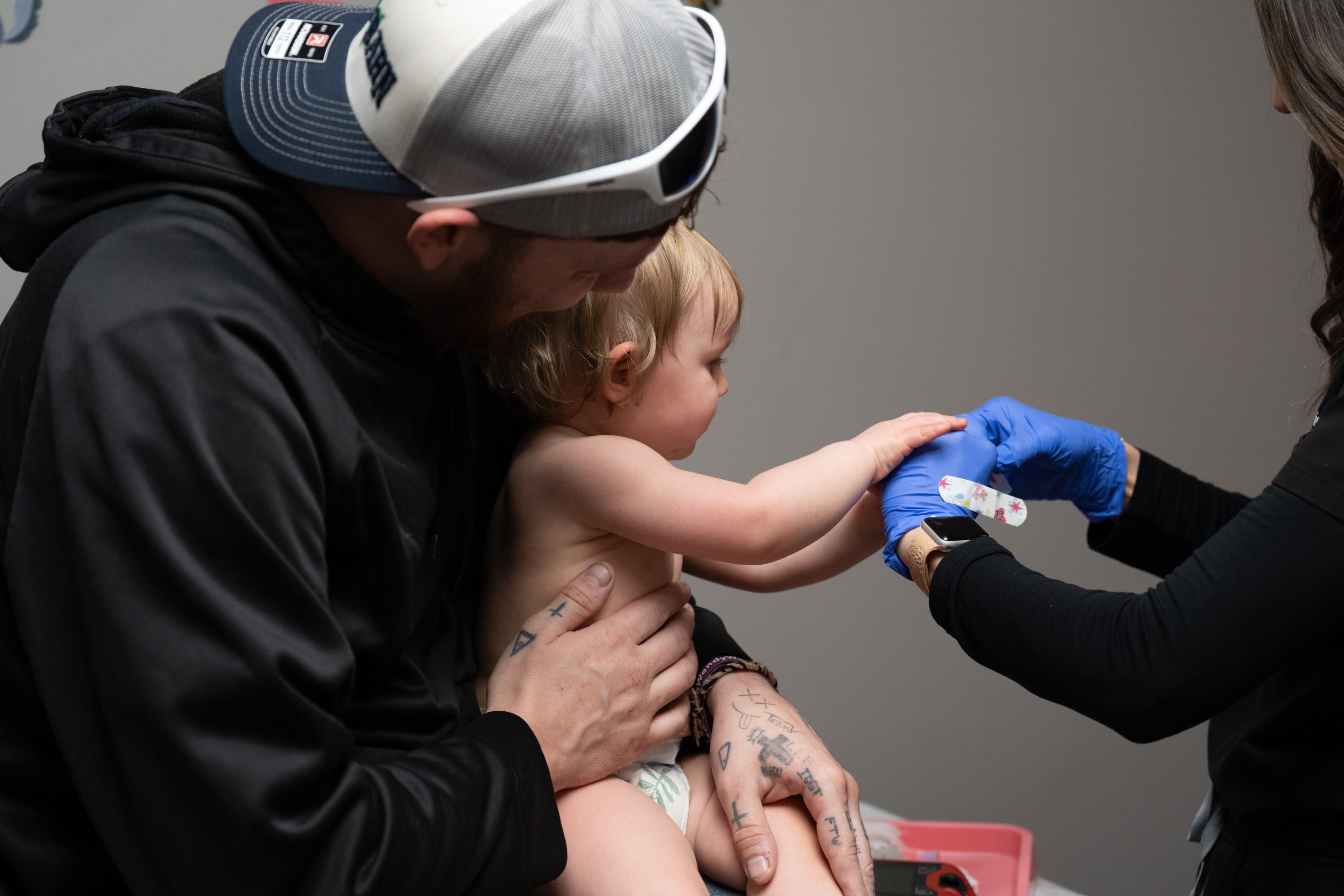 Babies too young for the measles vaccine are 'sitting ducks' according to experts.