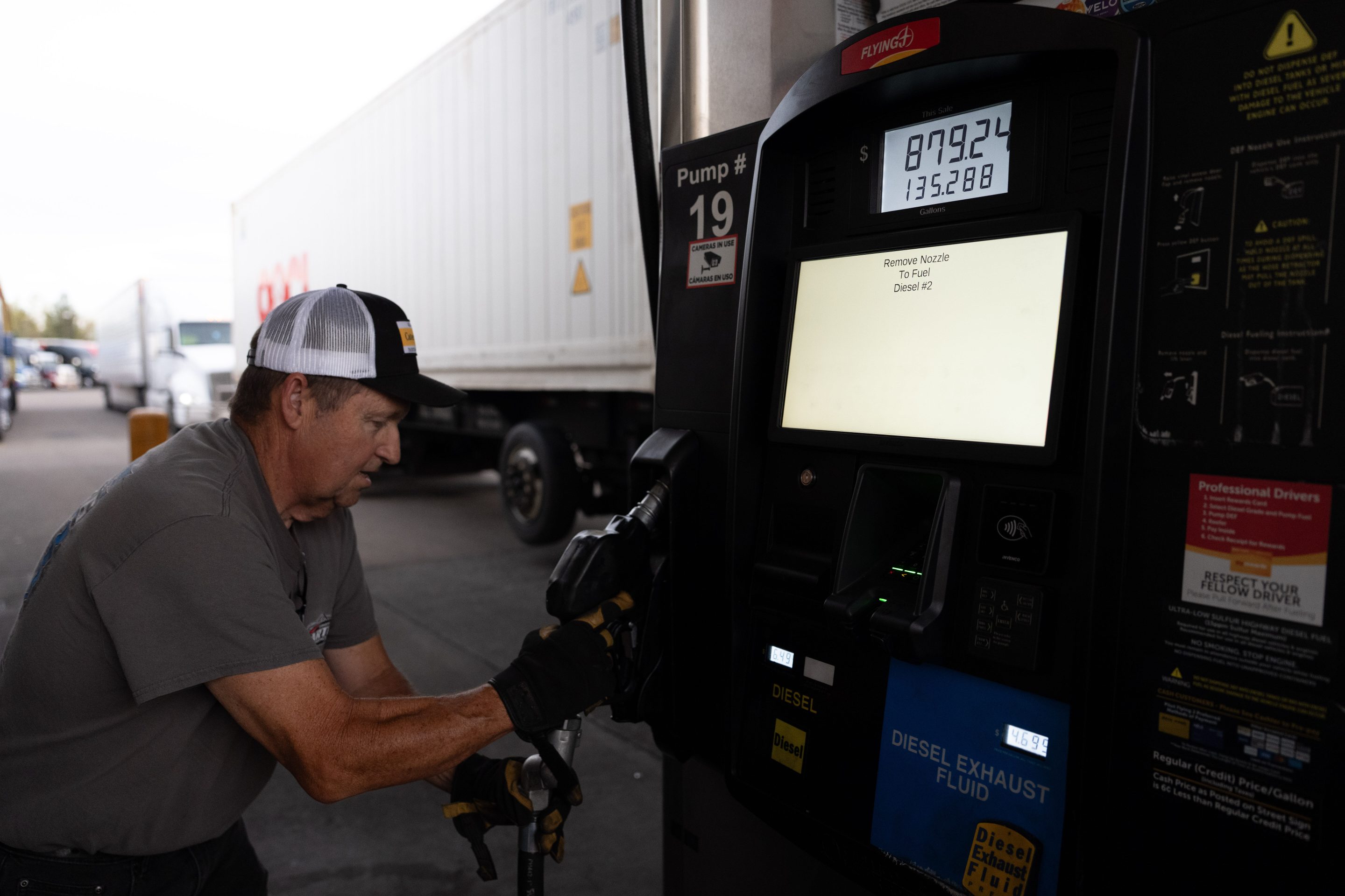 gas station