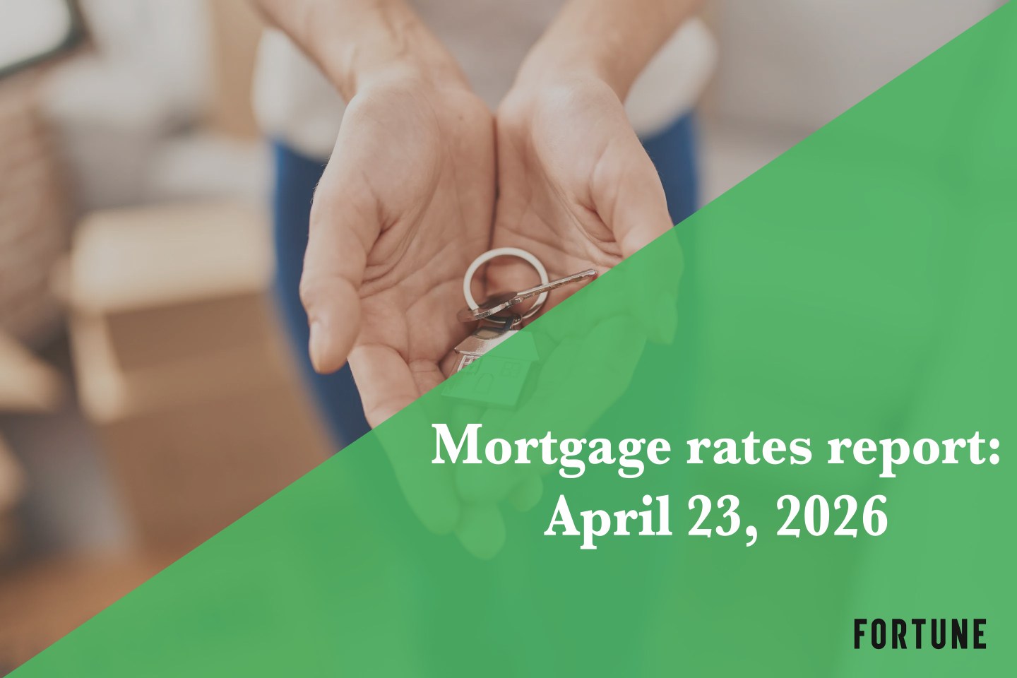 Mortgage rates, April 23, 2026