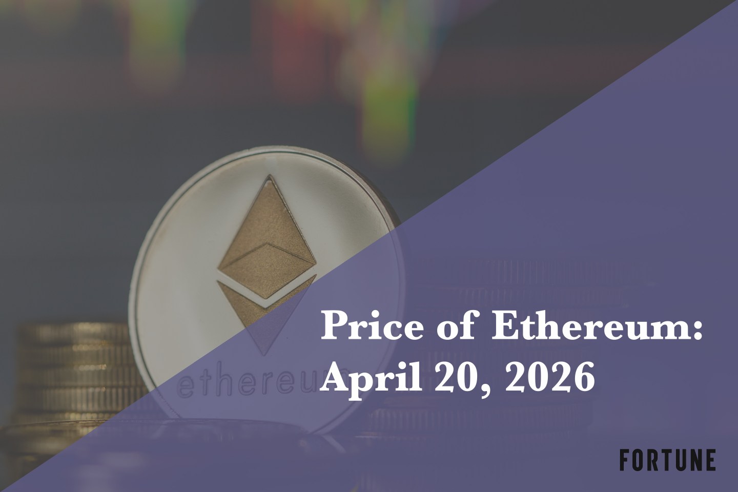 Current price of Ethereum for April 20, 2026