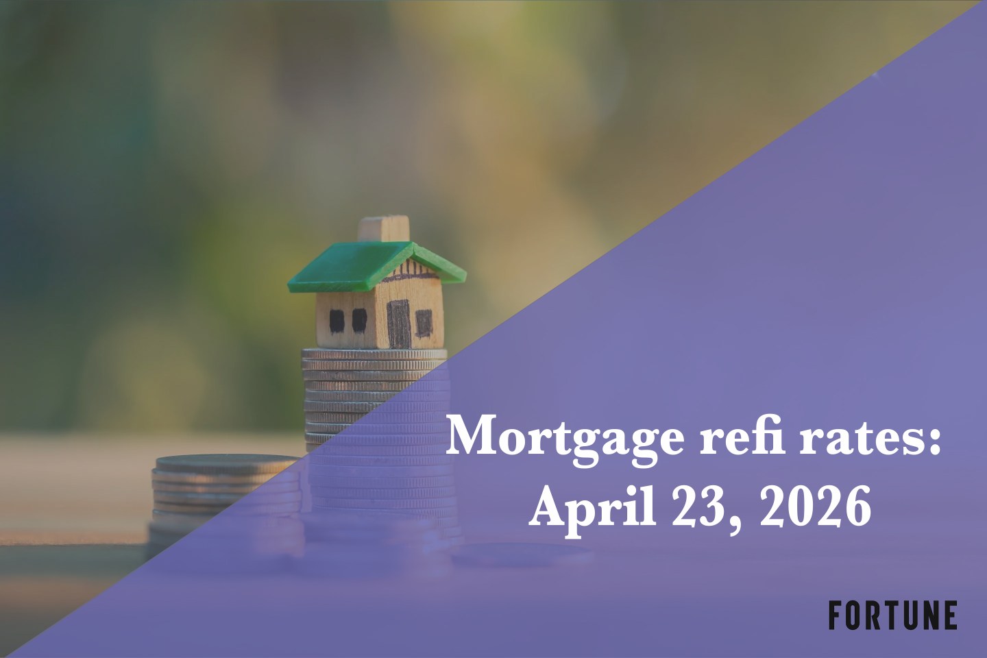 Current refi mortgage rates report for April 23, 2026
