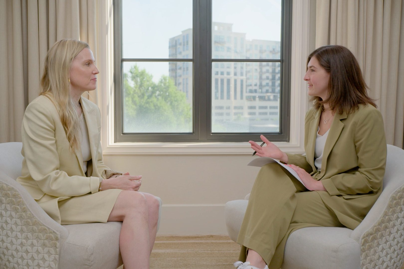 Fortune Editorial Director Kristin Stoller chats with Pepsico chief people officer Becky Schmitt