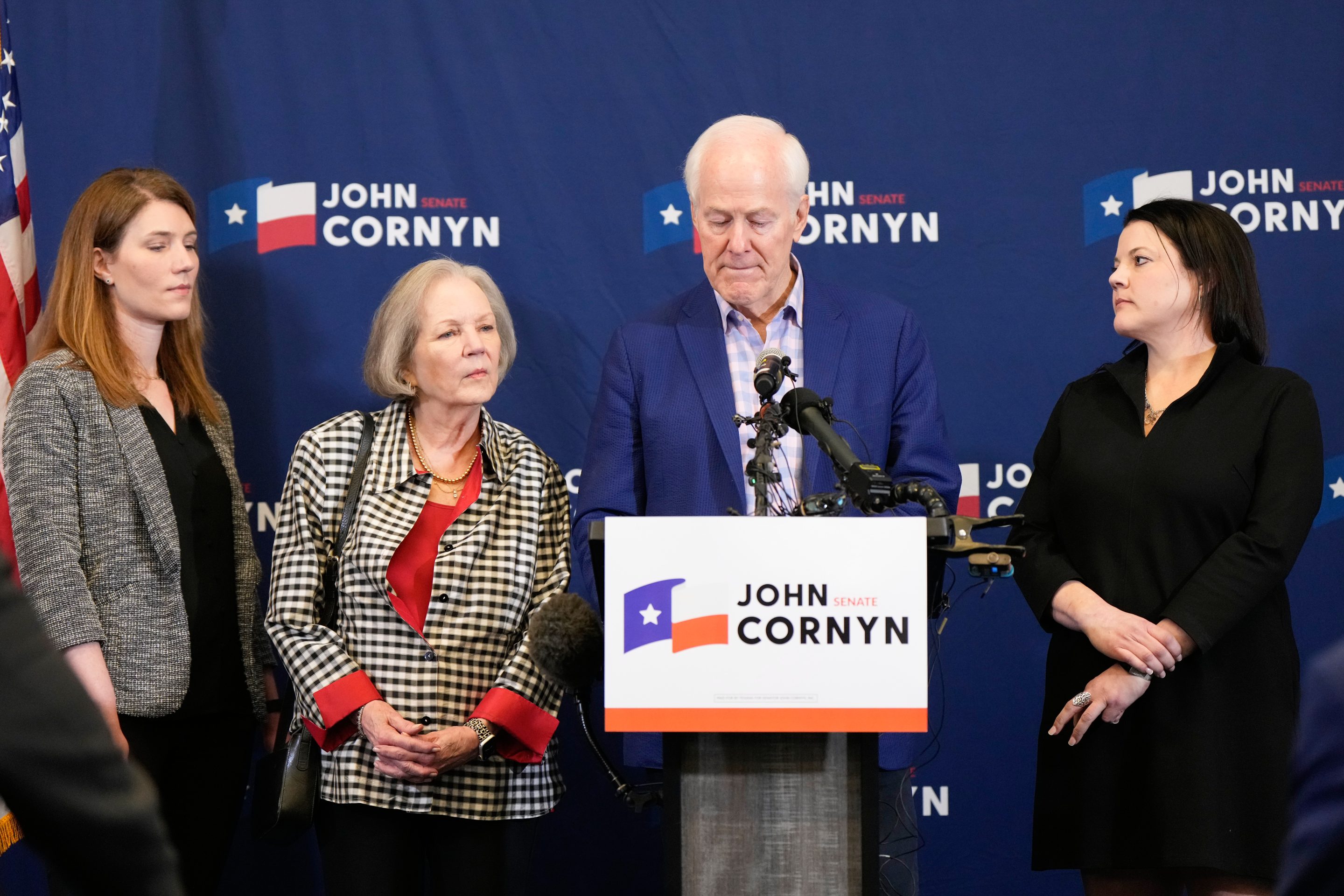 Sen. John Cornyn lost his primary in Texas.