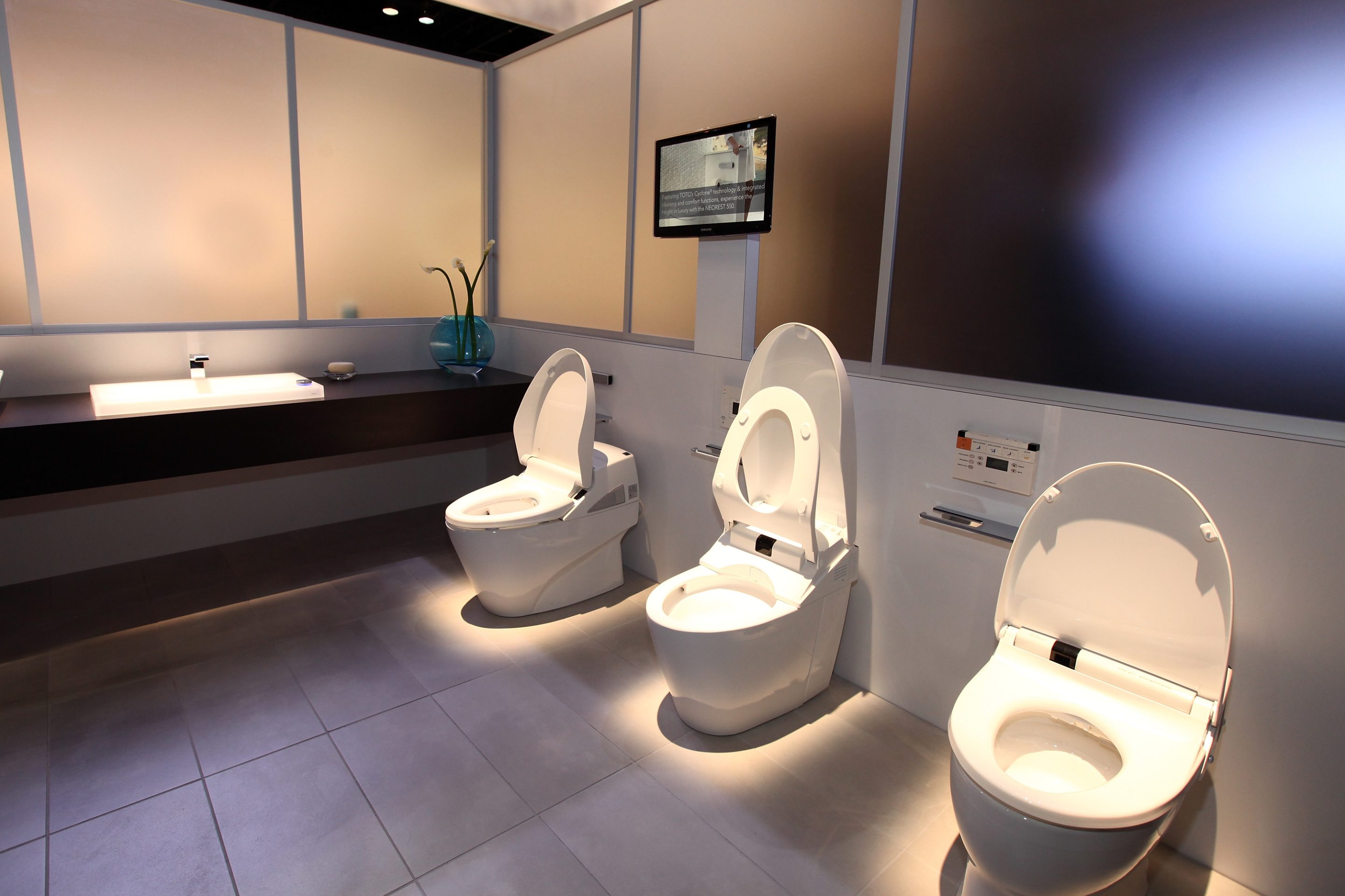 Toto also has an advanced ceramics division that manufactures electrostatic chucks, which are precision components that hold silicon wafers in place during memory chip fabrication.