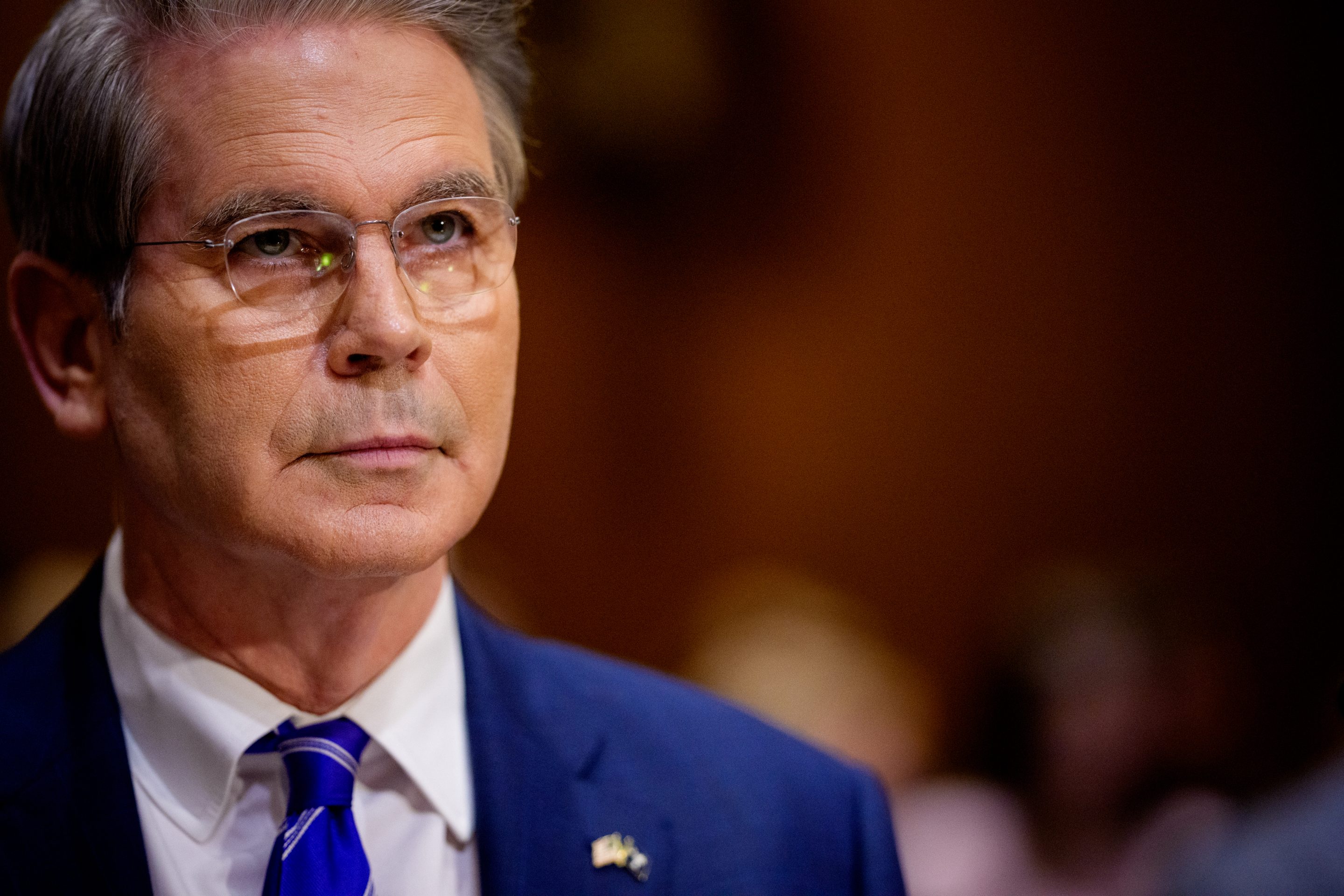 Treasury Secretary Scott Bessent as a Senate Finance Committee hearing on June 12, 2025.