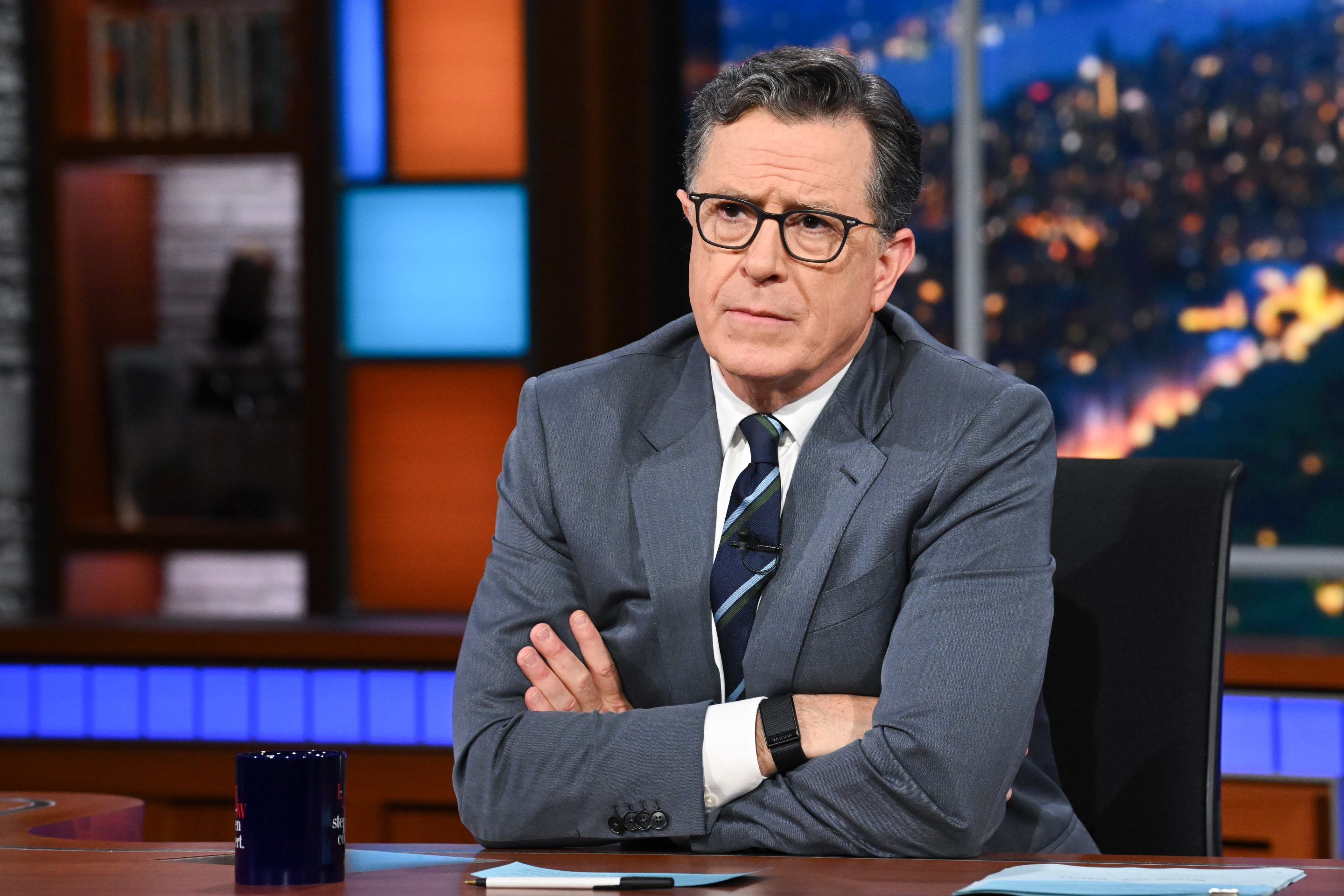 Stephen Colbert will host The Late Show for the final time on May 21.