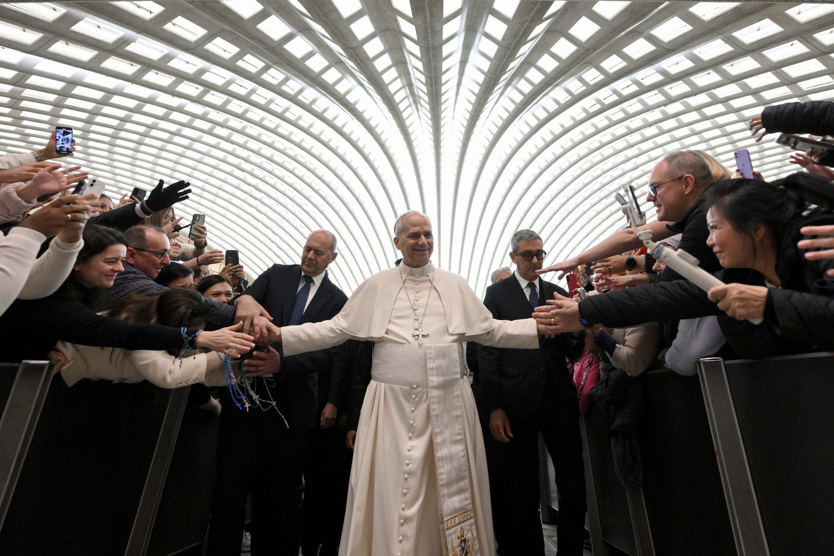The Pope is unveiling a new commission on AI.
