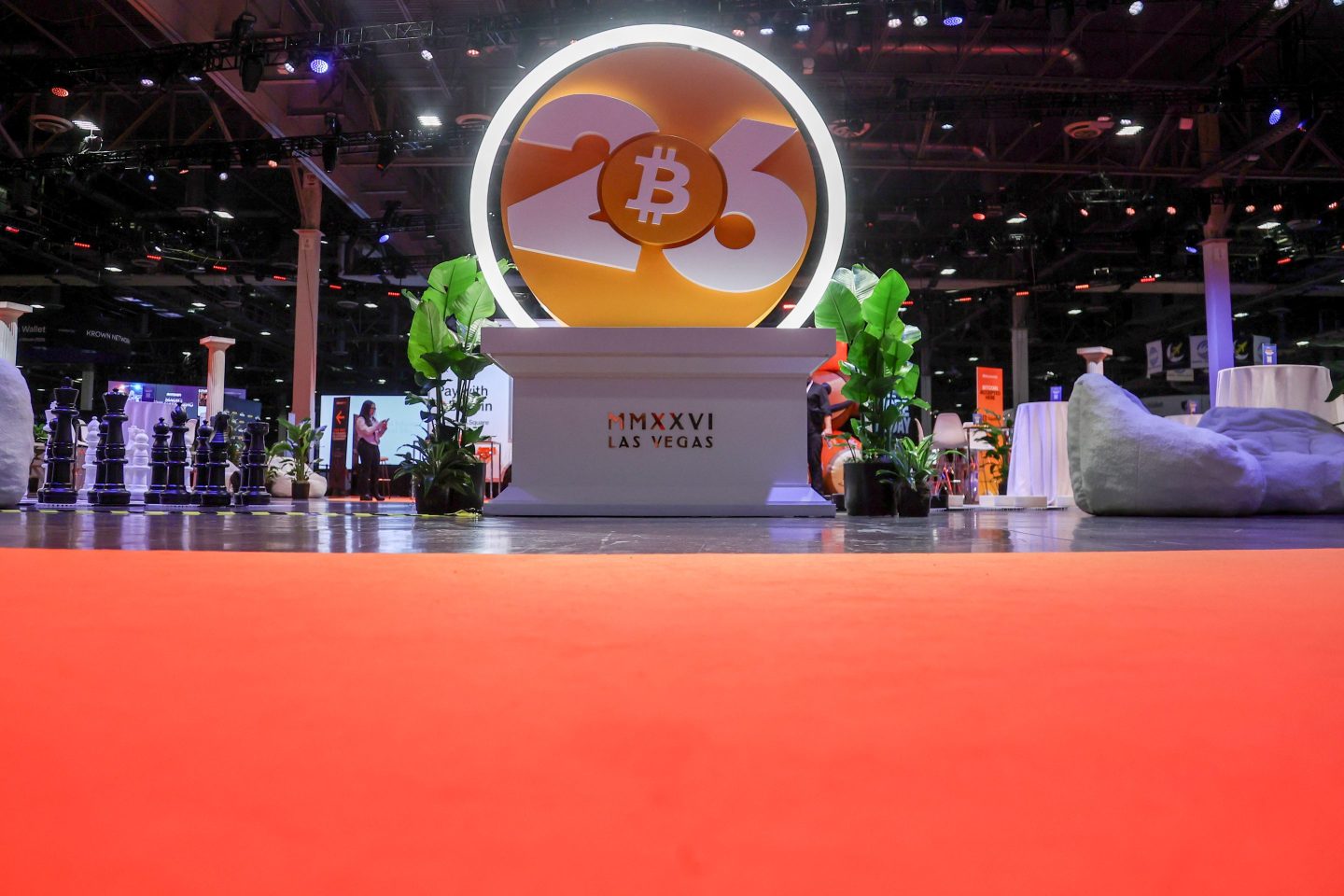 Attendees in April gathered in Las Vegas for Bitcoin 2026.
