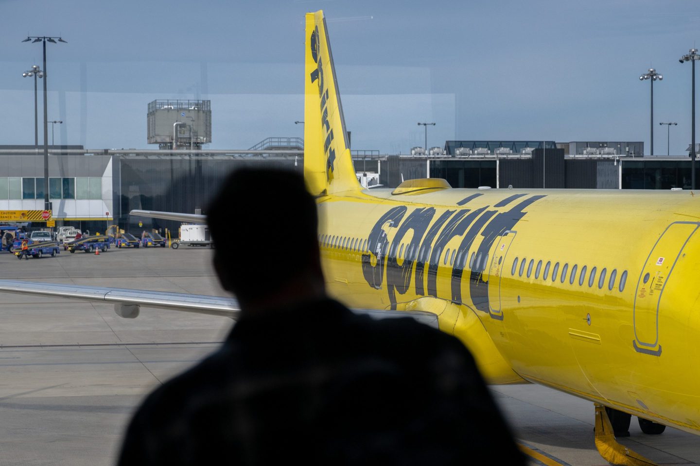 A Spirit Airlines airplane