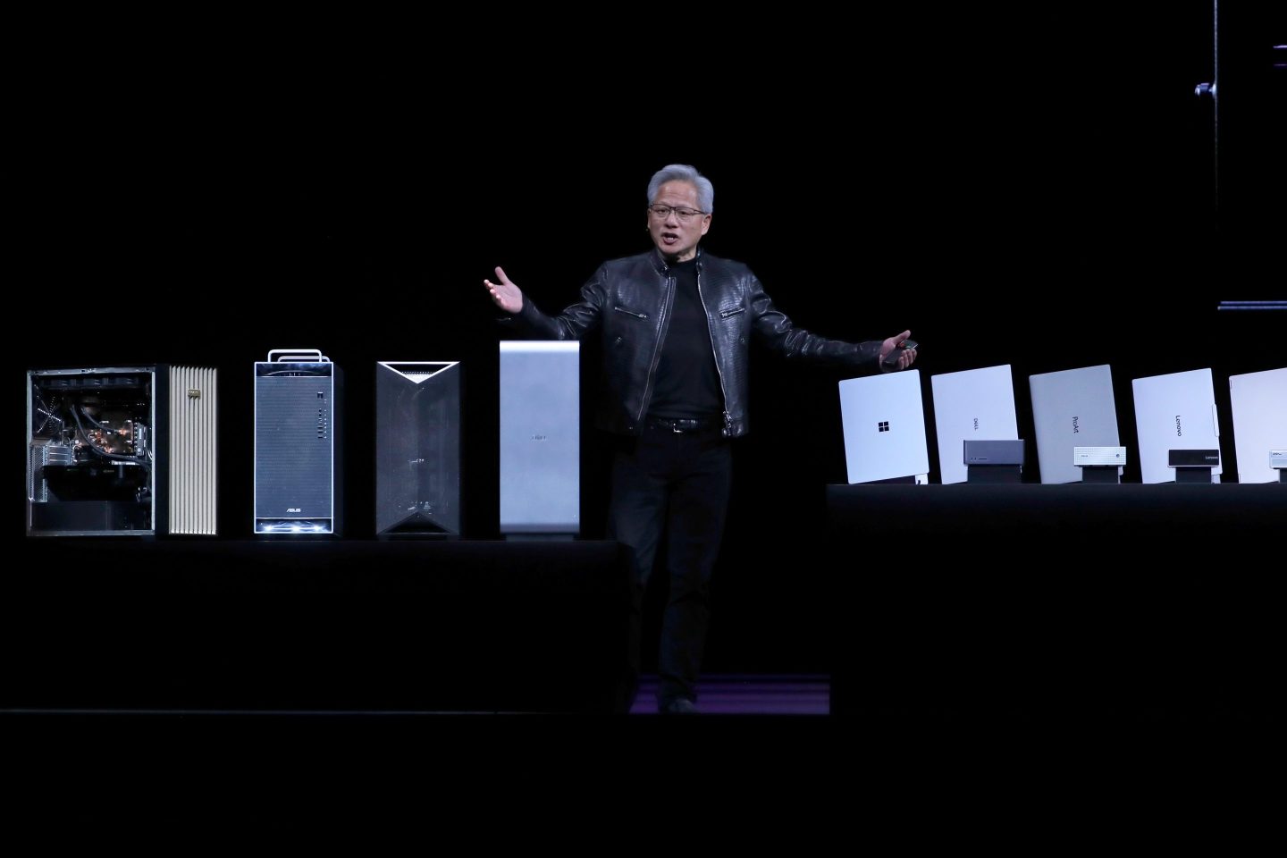 Jensen Huang says Nvidia is ‘reinventing the personal computer’ as it unveils new powerful AI chips