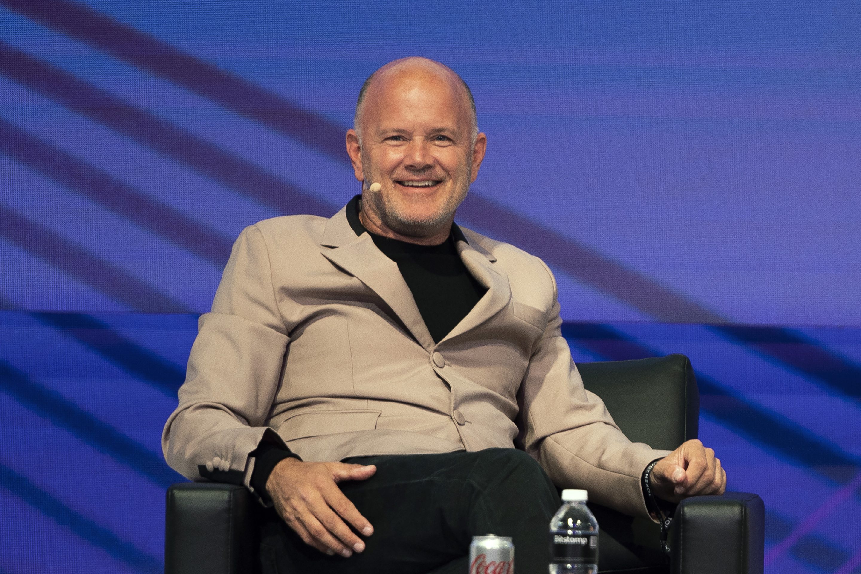 Mike Novogratz, founder and chief executive officer of Galaxy Digital.