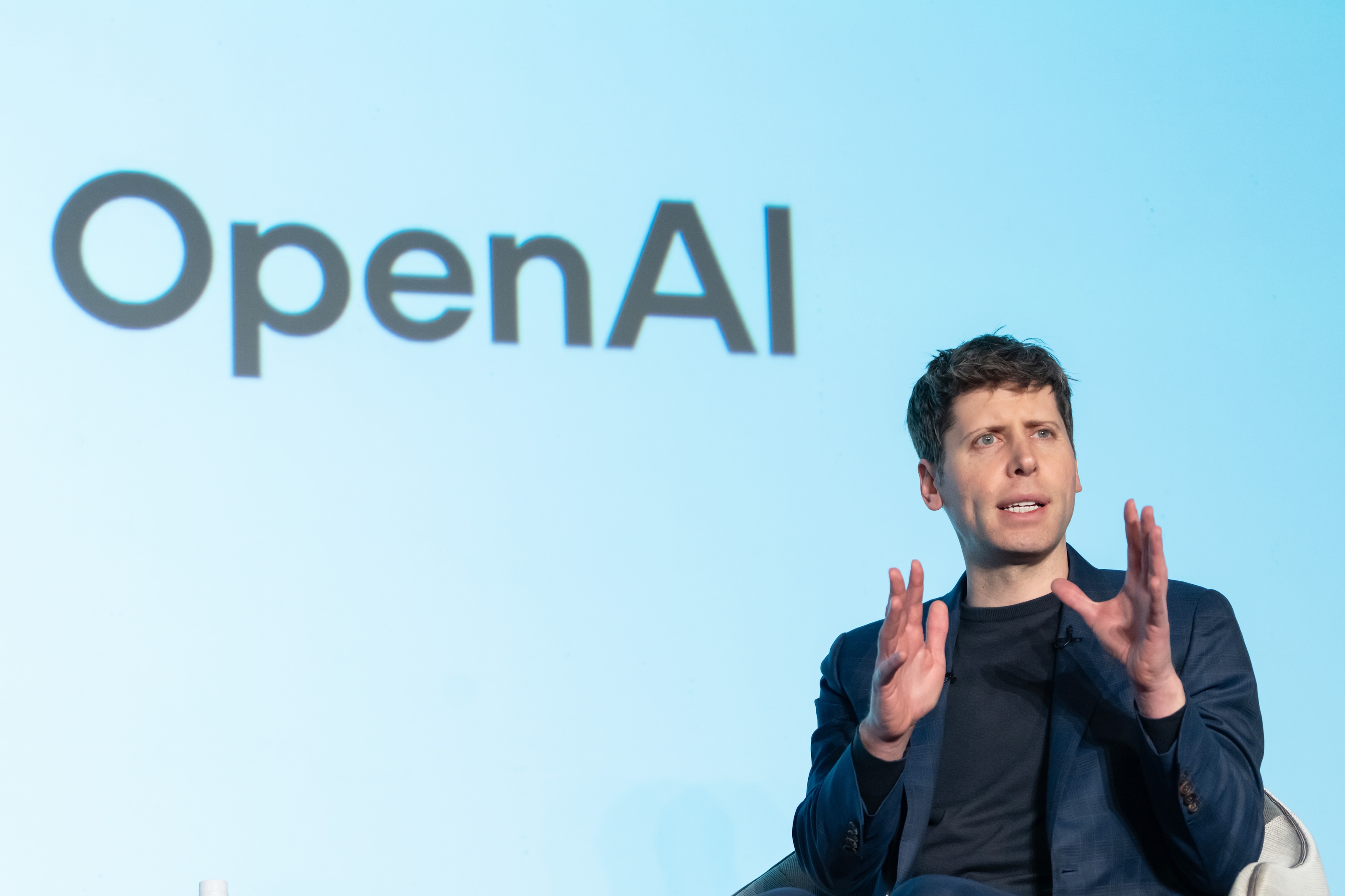 Open AI Sam Altman.