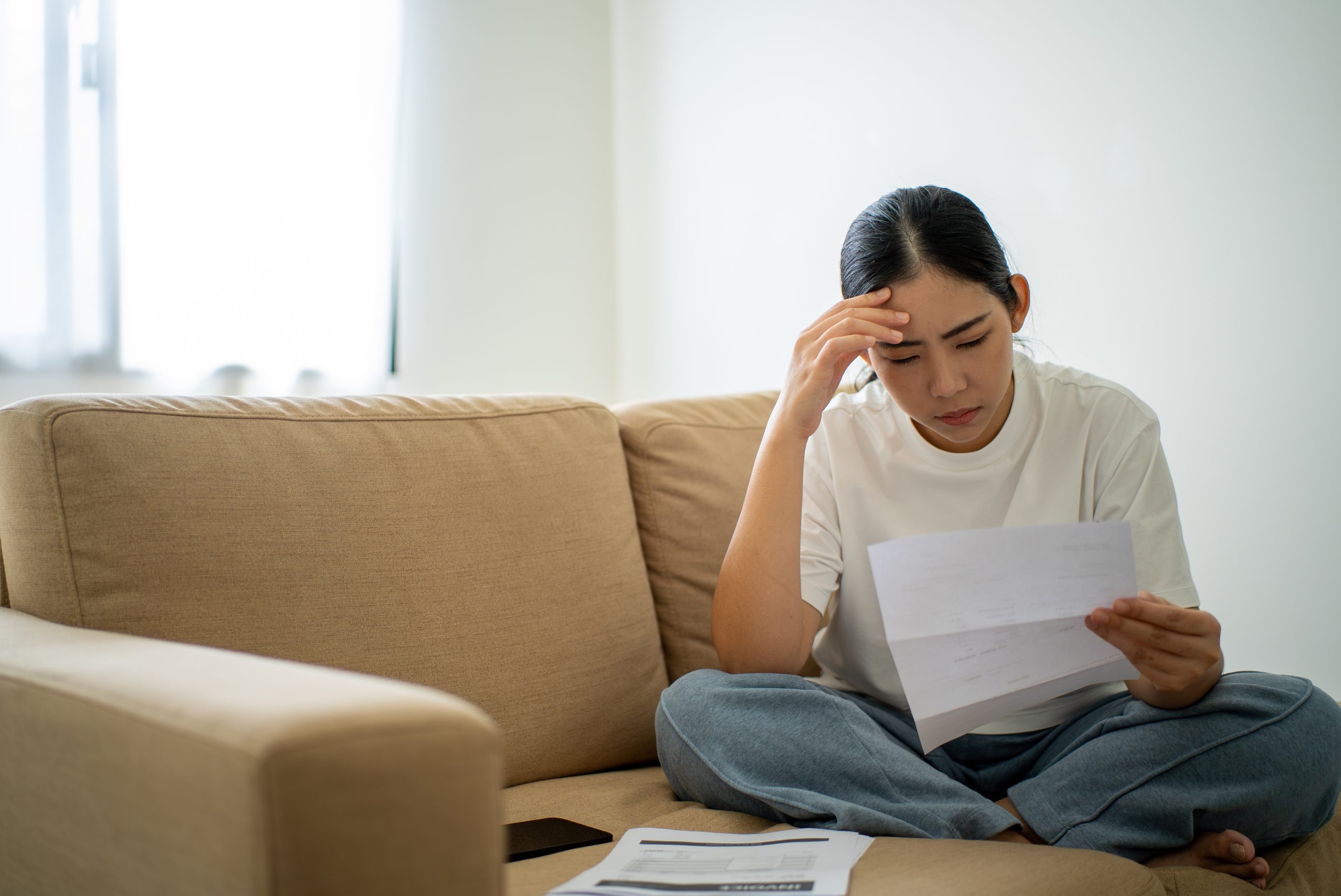 Financial strain shows up even when the numbers look fine on paper.