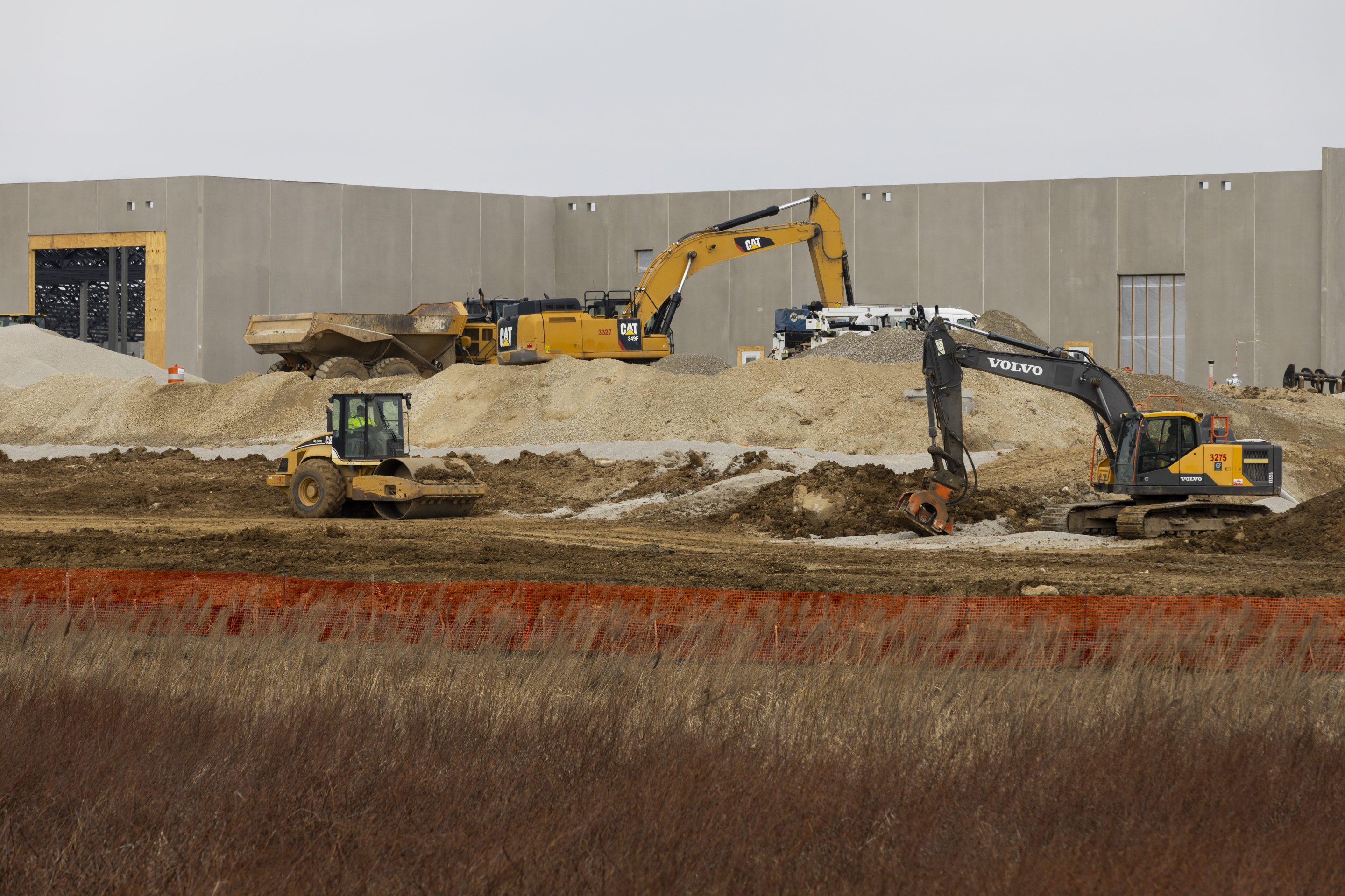 Meta’s data center under construction at Beaver Dam Commerce Park in Wisconsin, March 31, 2026.