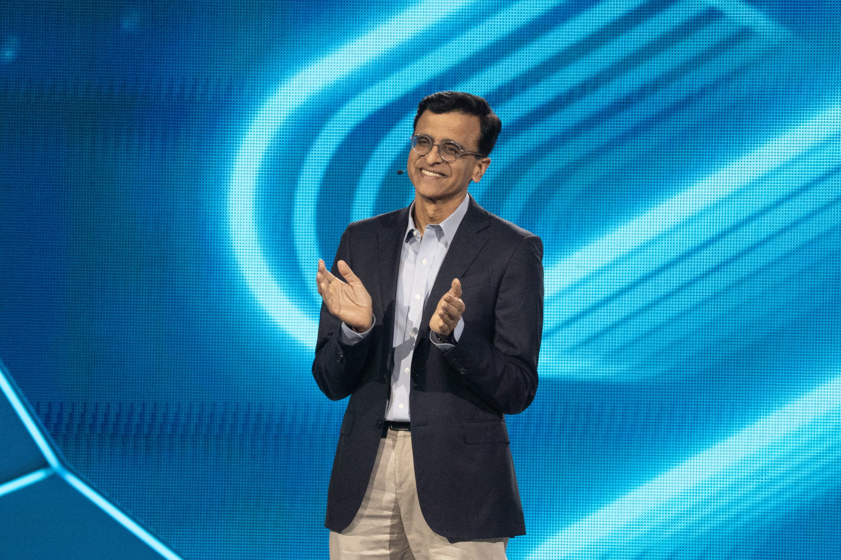 Snowflake CEO Sridhar Ramaswamy speaks during the Snowflake Summit 26 at Moscone Center on June 1, 2026 in San Francisco, California.