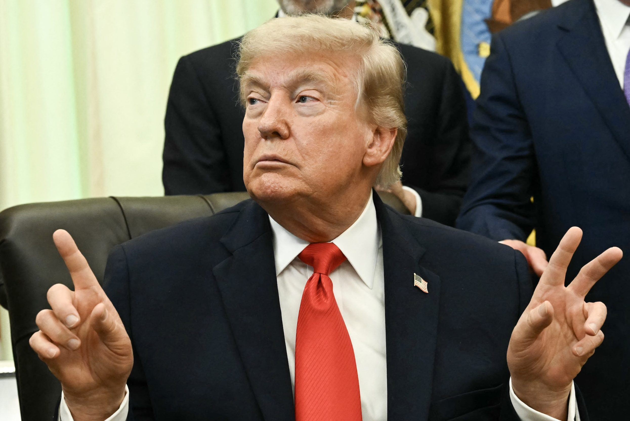 President Donald Trump in the White House, on June 11, 2026.