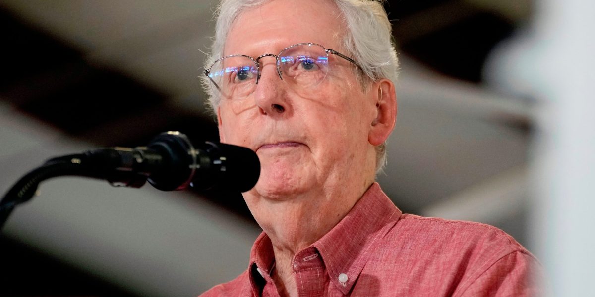 GOP Sen. Mitch McConnell ends frenzied speculation about his health, revealing a fall led to his hospitalization and he’s now in a rehab center