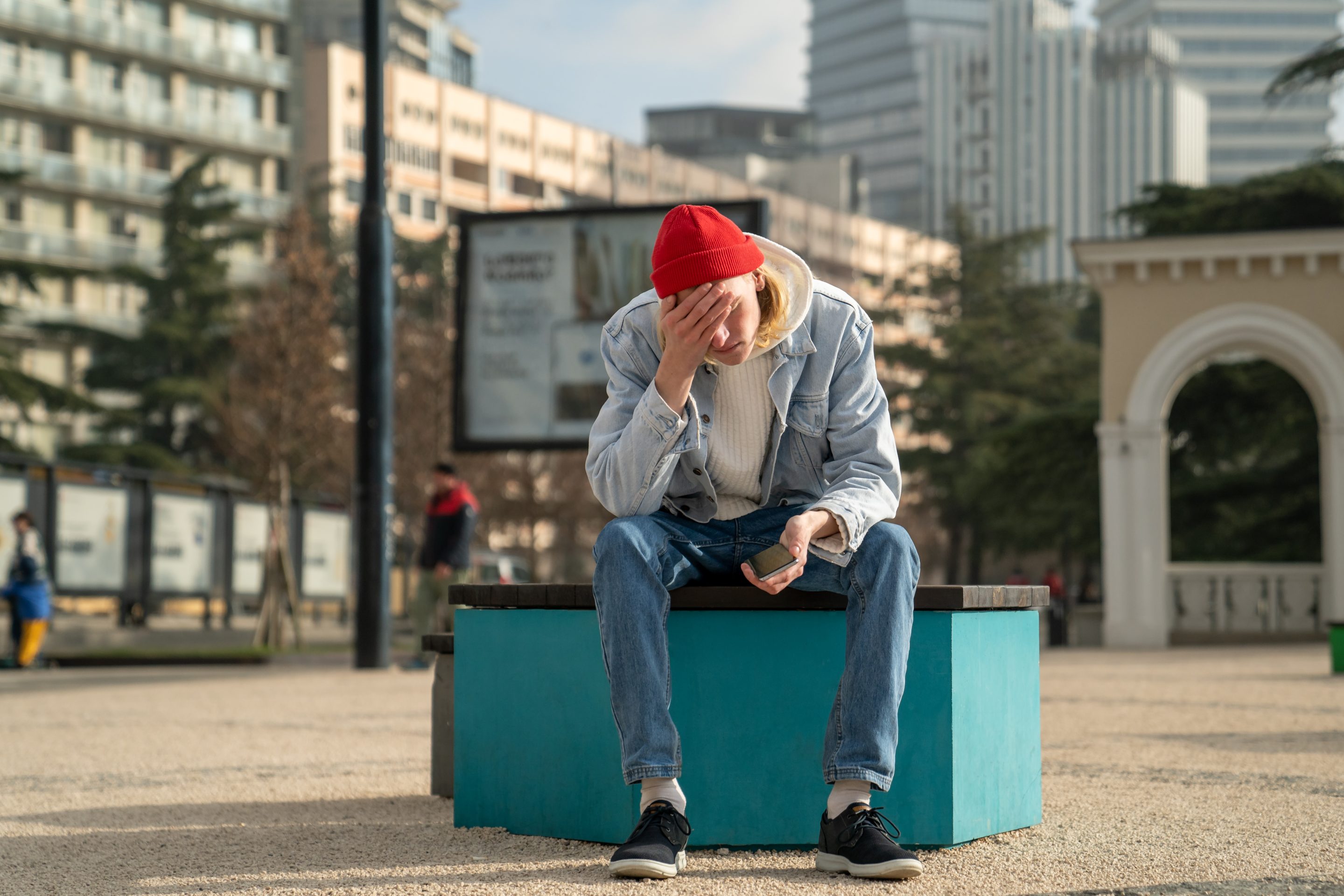 Nearly half of Gen Z office workers have been reduced to tears by workplace stress—and some are sneaking away from their desks to cry in their lunch break.