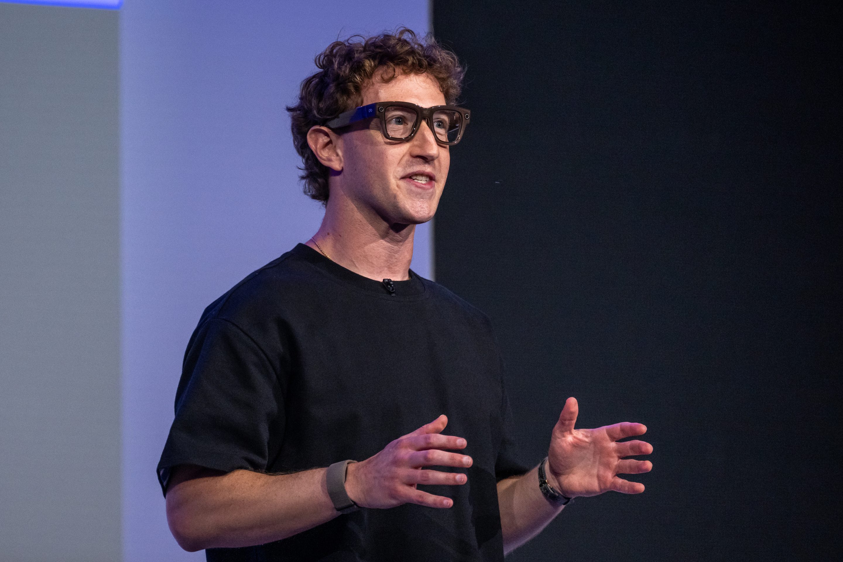 Mark Zuckerberg is sold on the promise of Meta glasses.