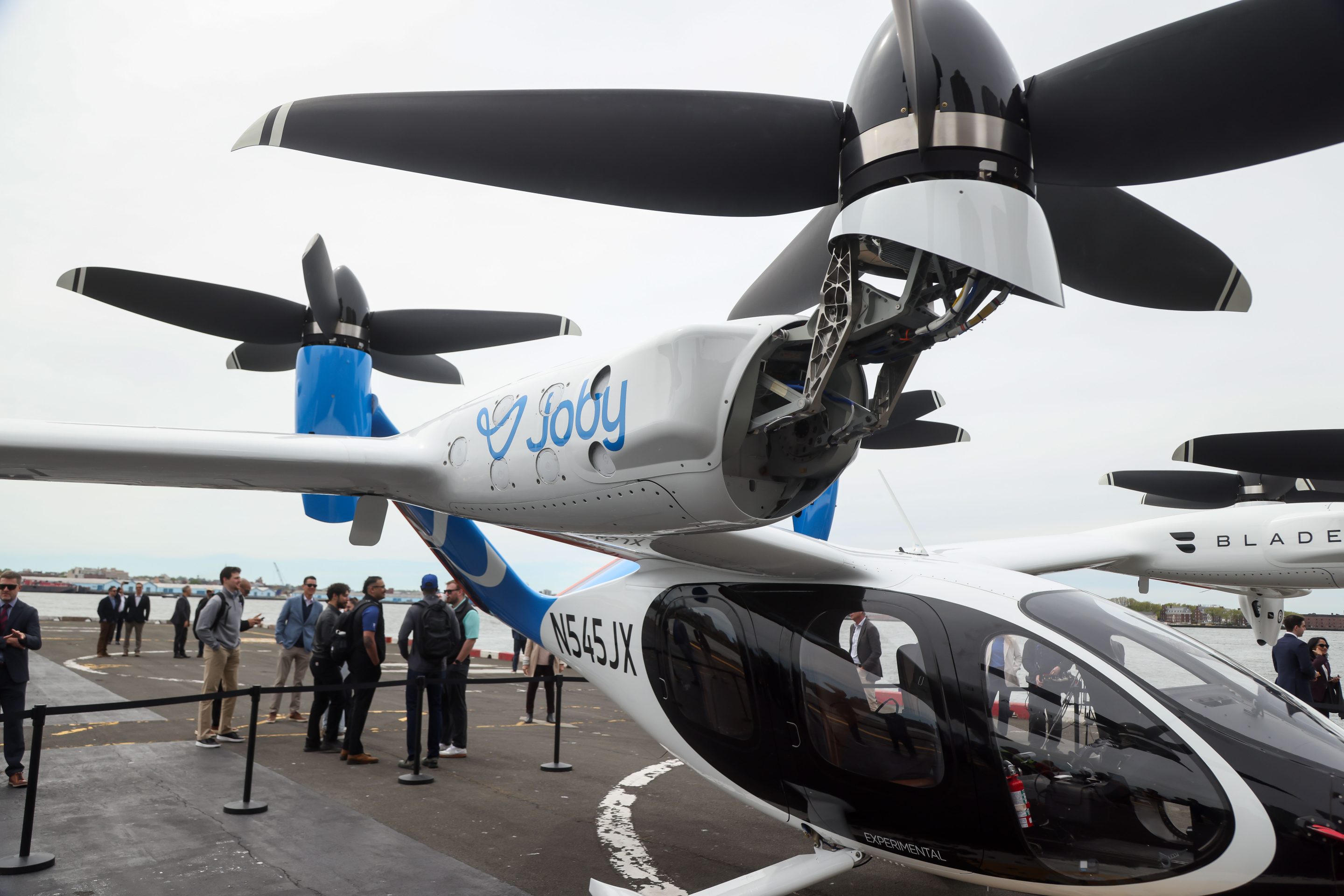 Joby’s eVTOLs flew trial runs between JFK and Manhattan this spring.