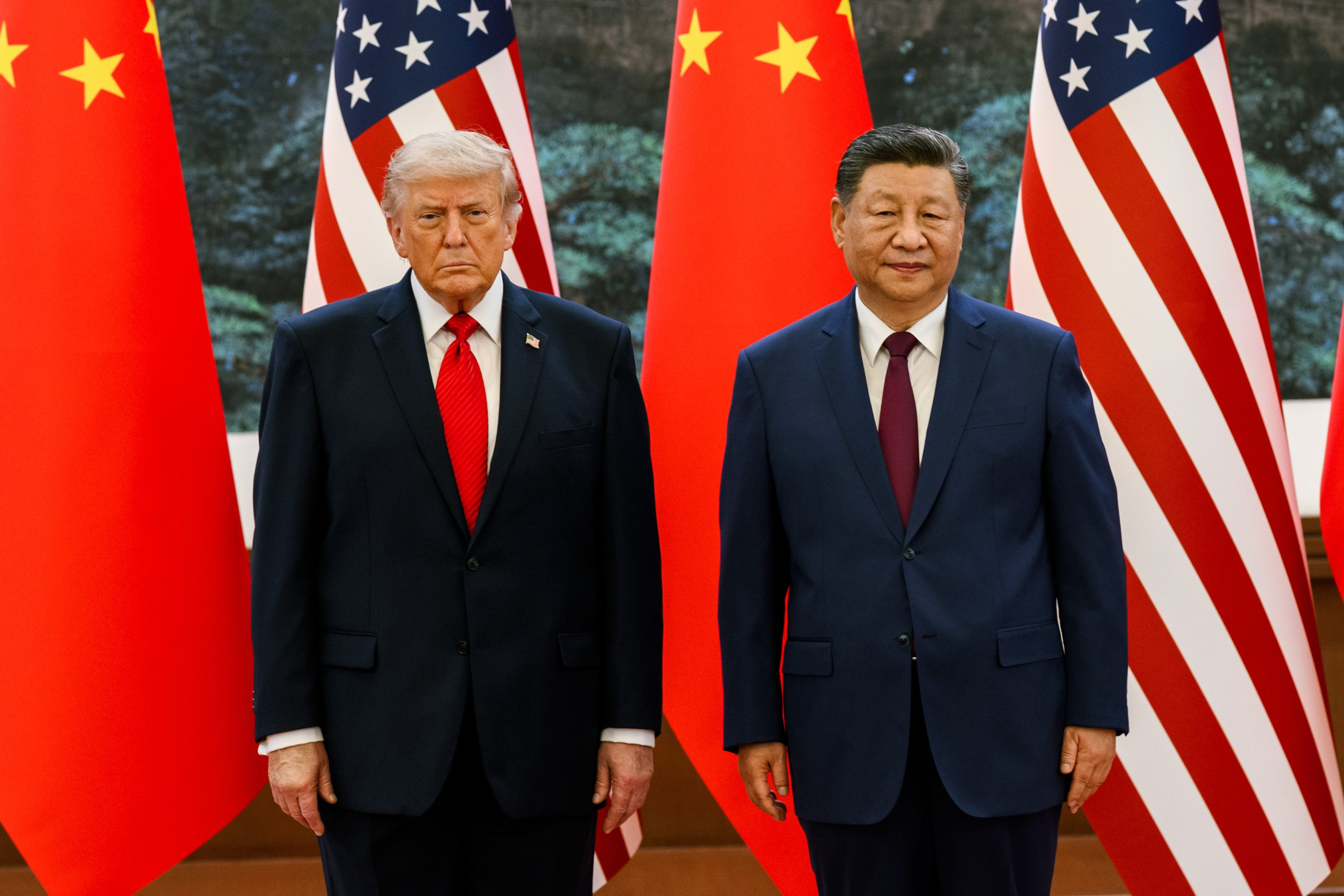 President Donald Trump meets with Chinese President Xi Jinping in Beijing, China on May 14, 2026.