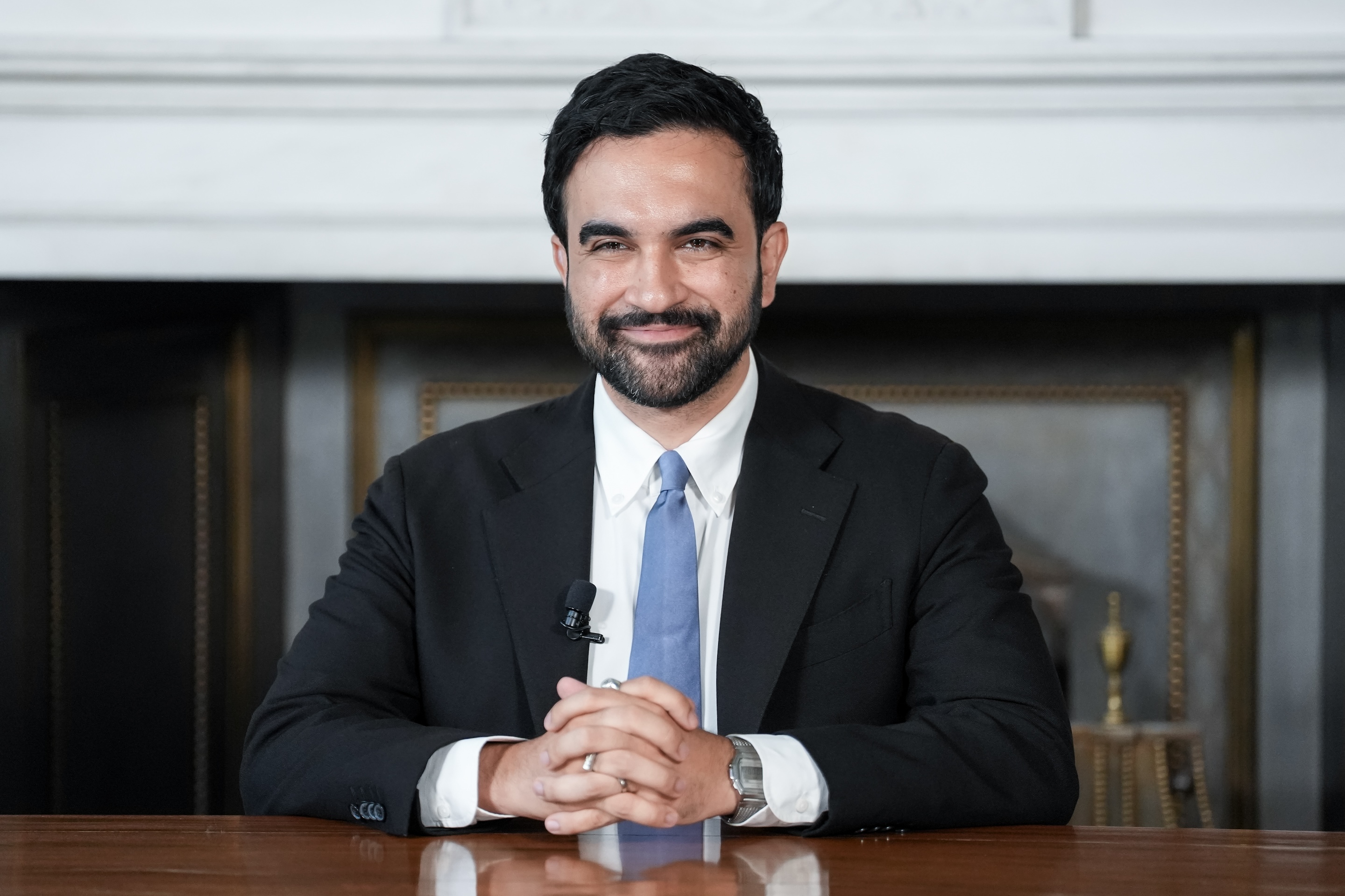 Zohran Mamdani, mayor of New York.