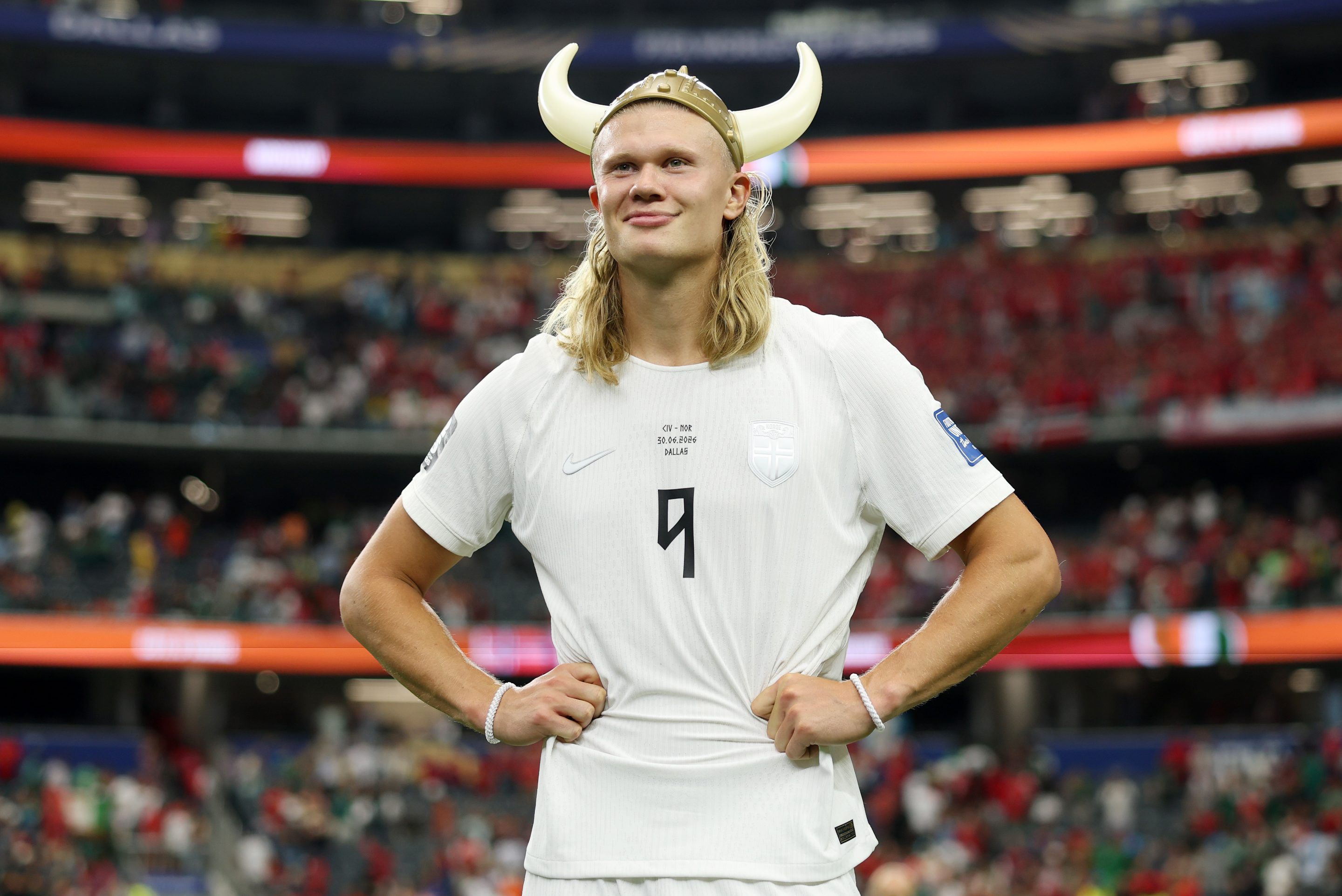 Erling Haaland #9 of Norway