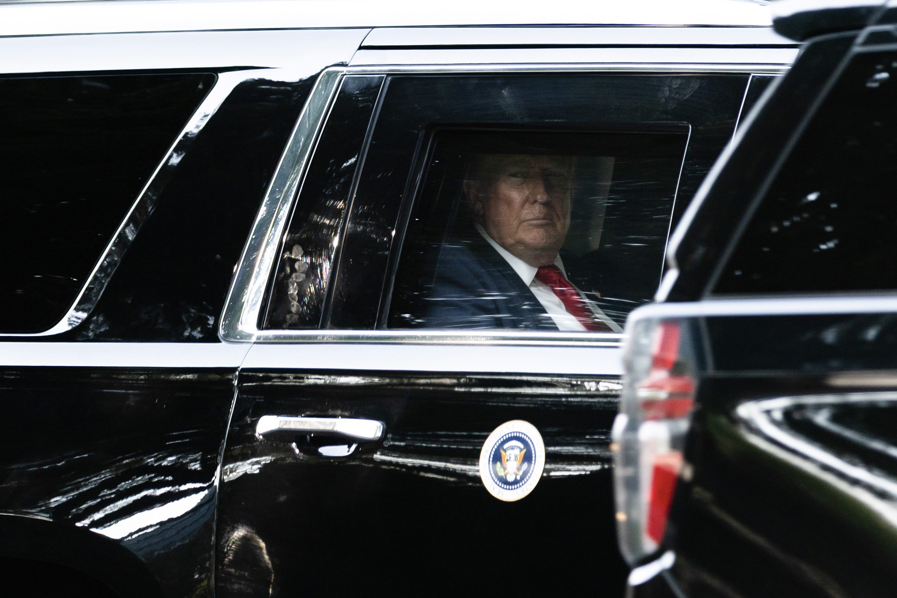 President Donald Trump returns to the White House on July 15, 2026 in Washington, DC. Trump traveled to Carlisle, Pennsylvania, to attend the Pennsylvania Defense and Innovation Summit.