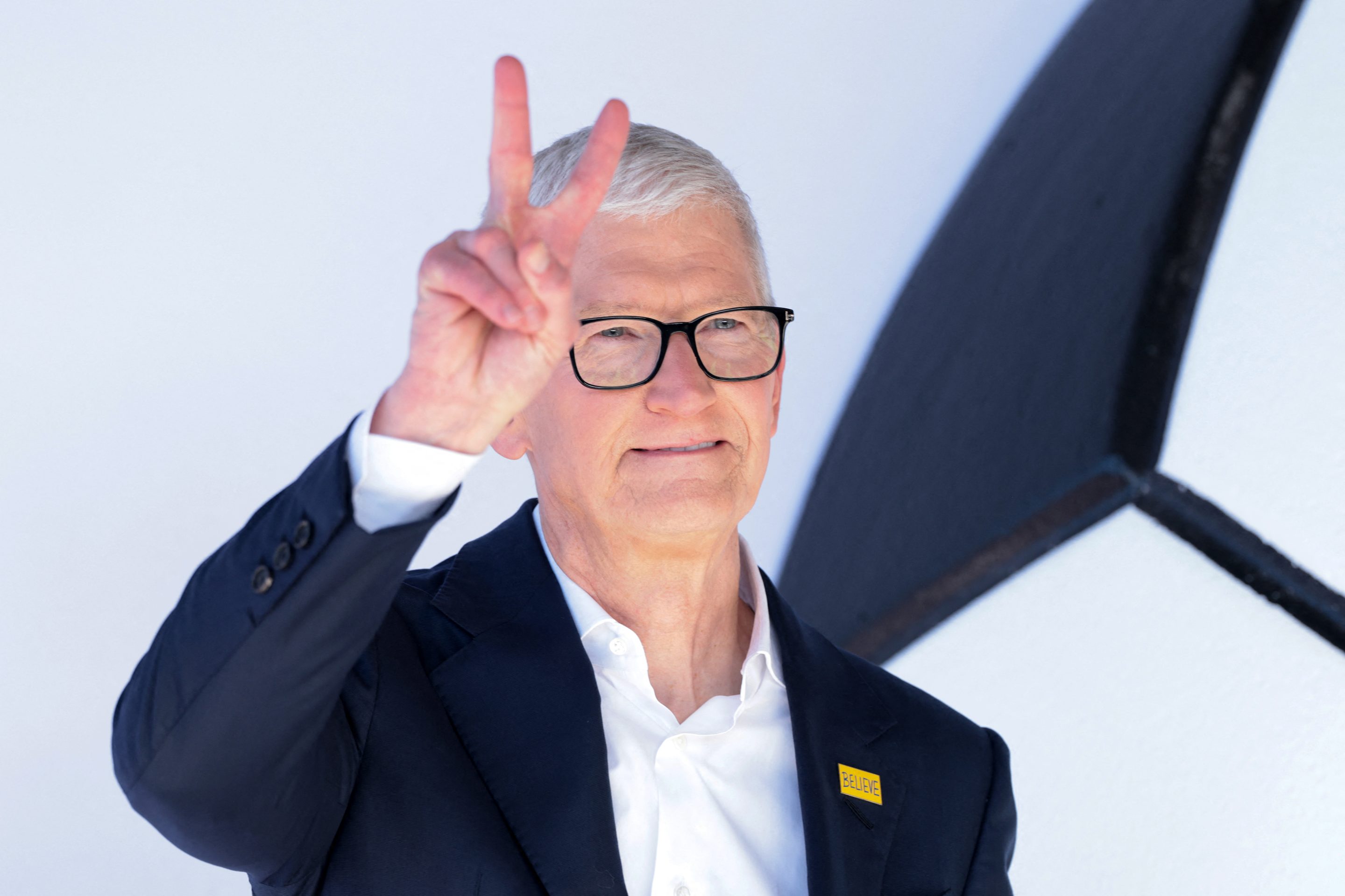 Tim Cook held his last earnings call as Apple CEO