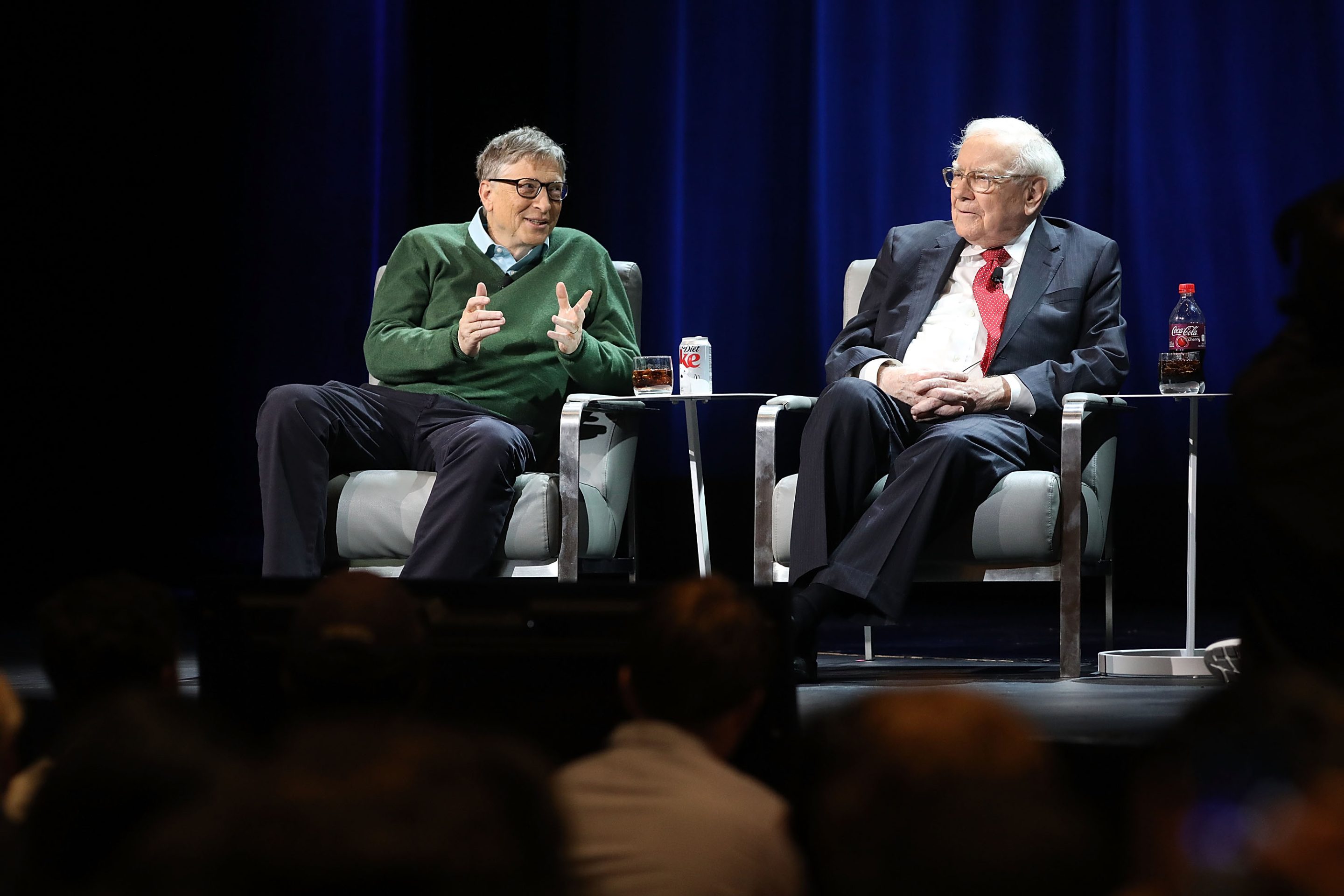 Bill Gates (left) and Warren Buffett.